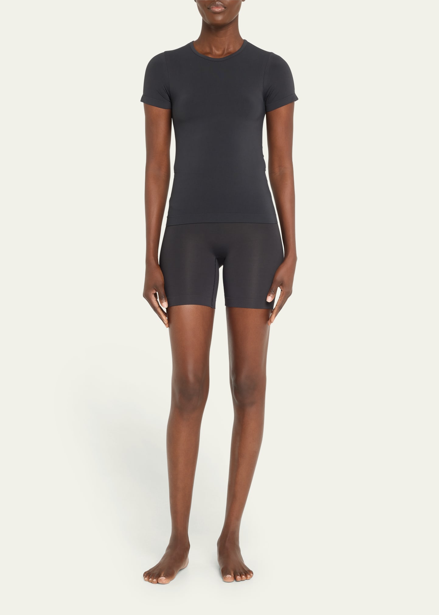 SKIMS Soft Smoothing Seamless Short-Sleeve T-Shirt - Bergdorf Goodman