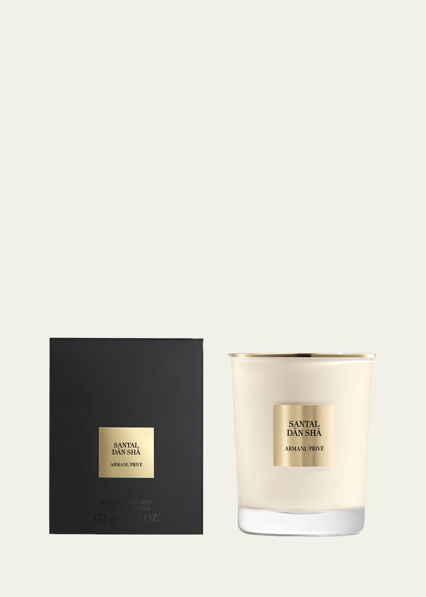 Armani store prive candle