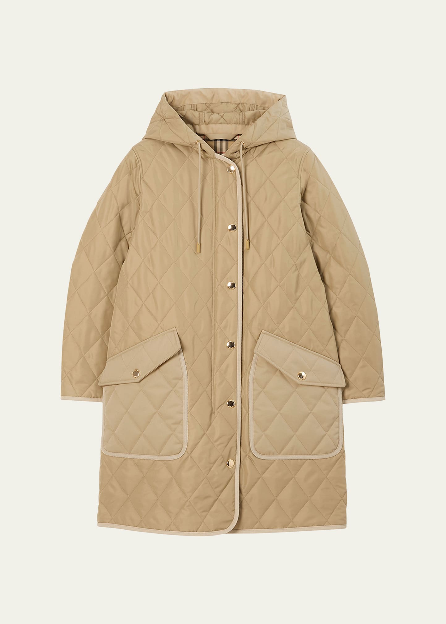 BURBERRY☆ROXBY チェックデザイン コート LADIES BEIGE 三越伊勢丹 | burberry/バーバリー通販 | ロング チェックカラー