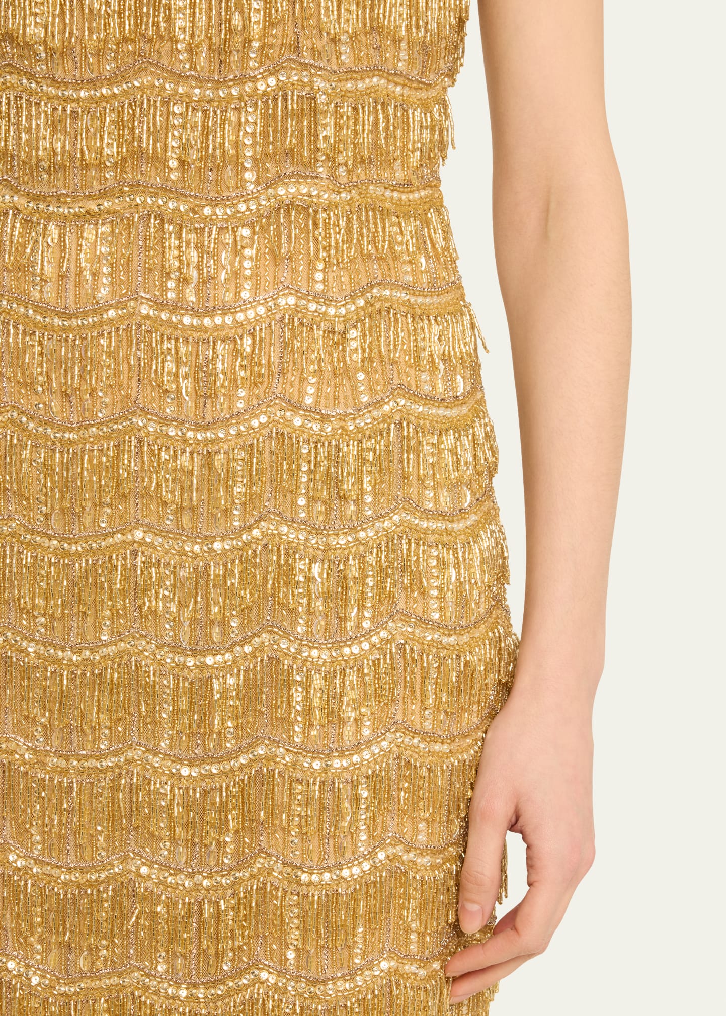 rubendall gold dress R & M Richards Women's Long Sequin Gold Dress, 12