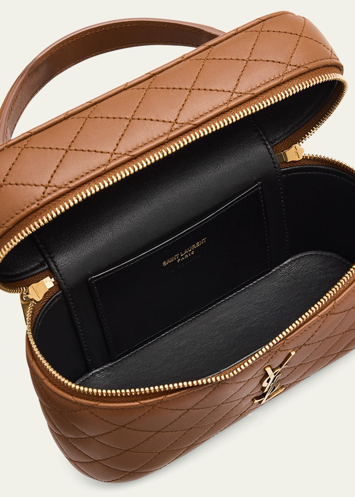 Saint Laurent Gaby Vanity Quilted Leather Bag - Bergdorf Goodman
