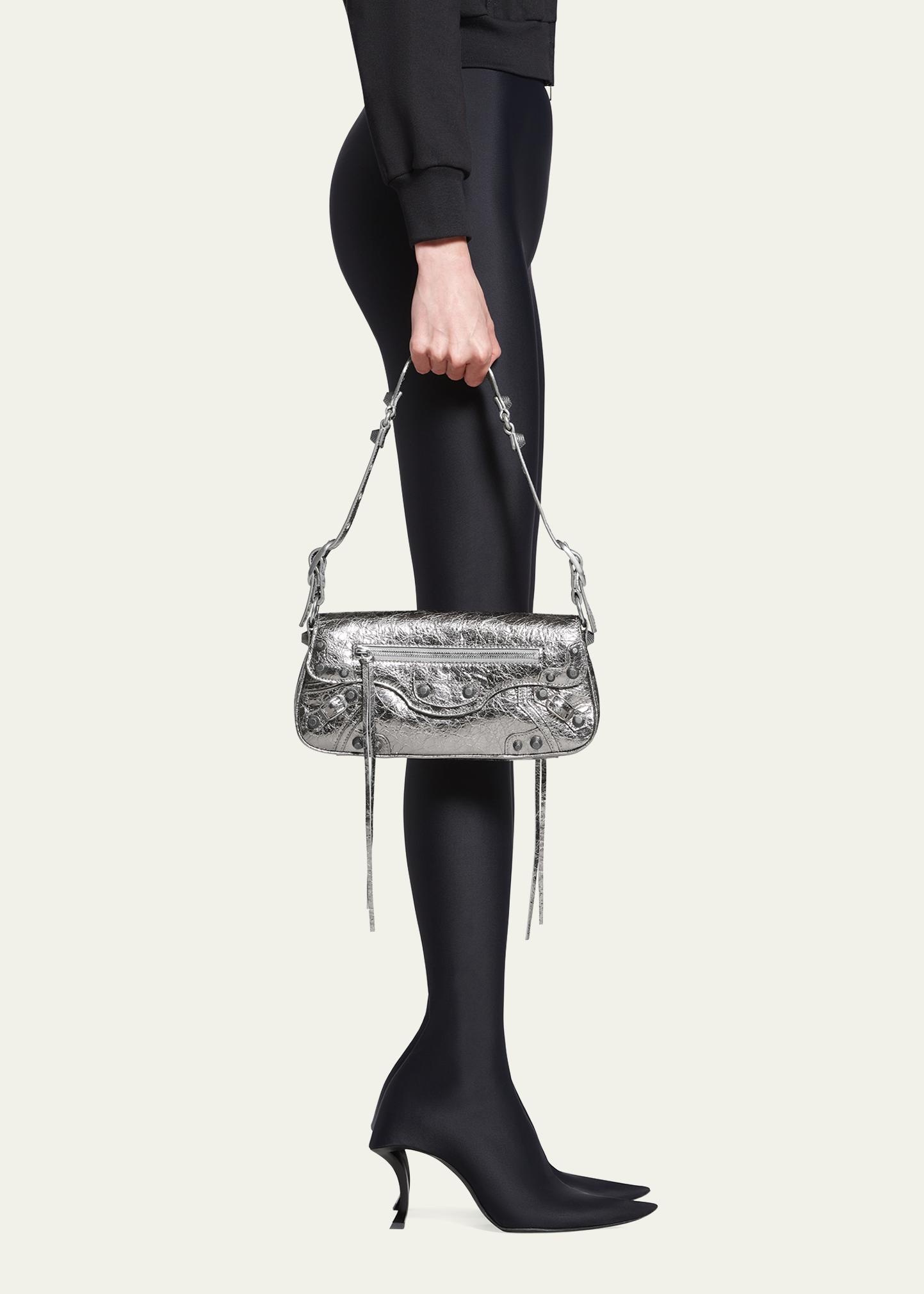 Balenciaga Le Cagole Small Sling Metallic Shoulder Bag - Bergdorf