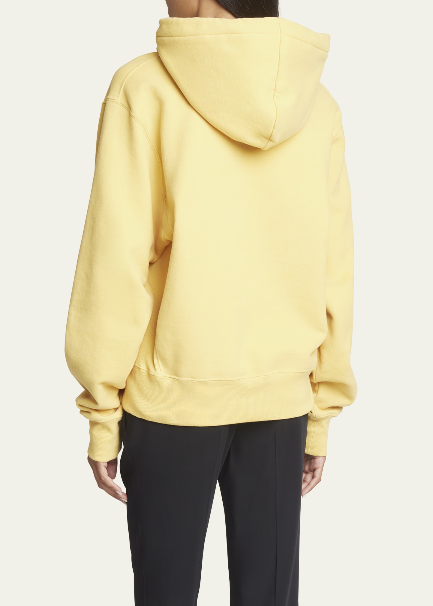 Saint Laurent Oversize Hoodie with Logo - Bergdorf Goodman