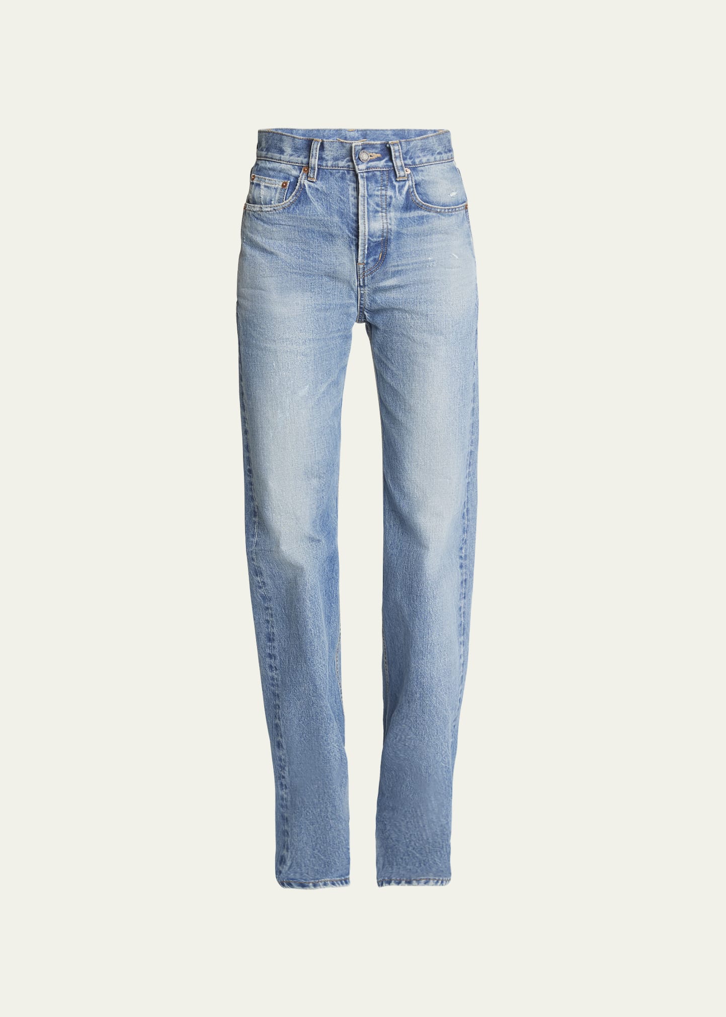 【関税&送料込】Saint Laurent Carrot-Fit Jeans In Denim CARROT FIT JEAN (WOMENS) – HIRSHLEIFERS