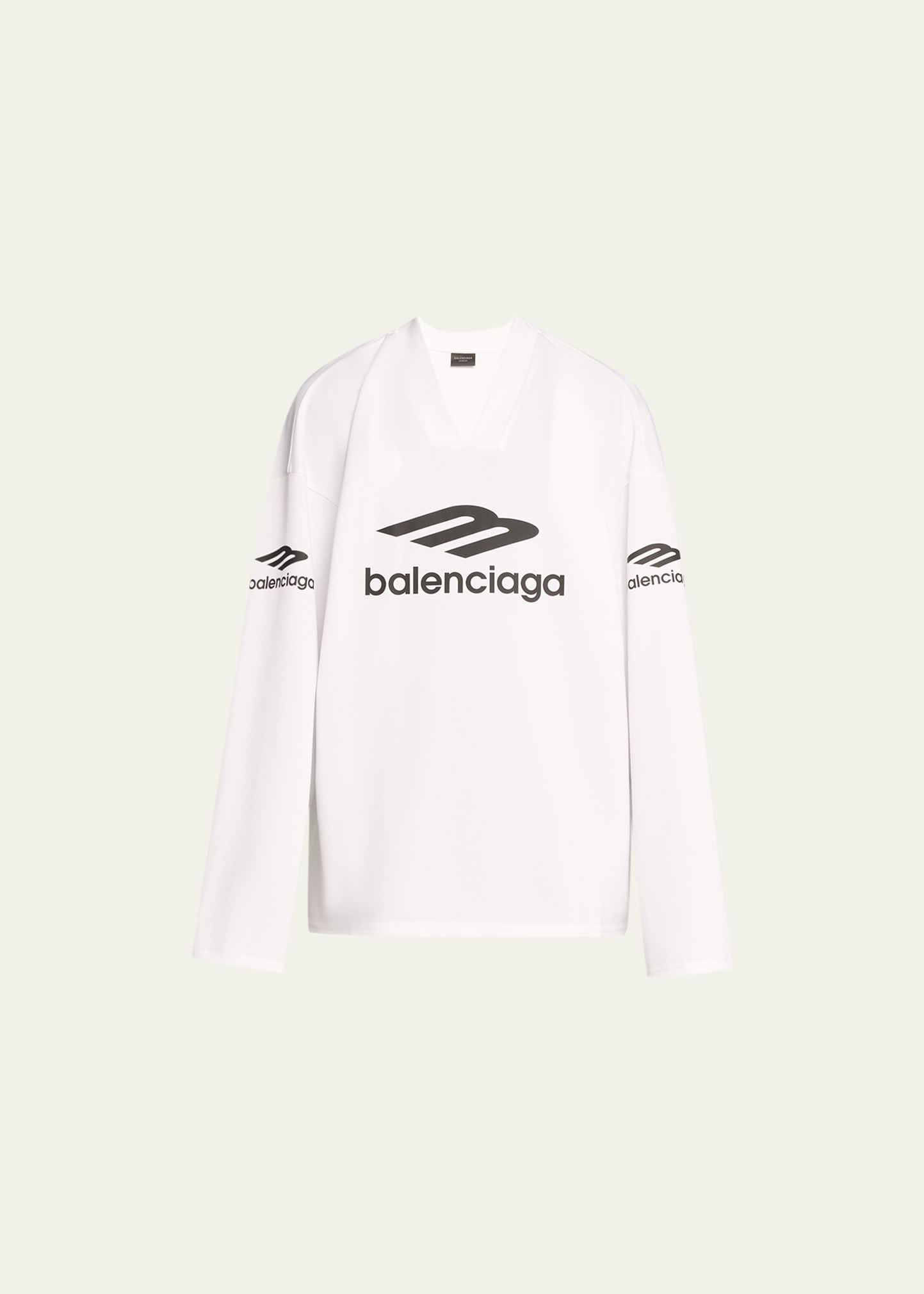 black and white balenciaga shirt
