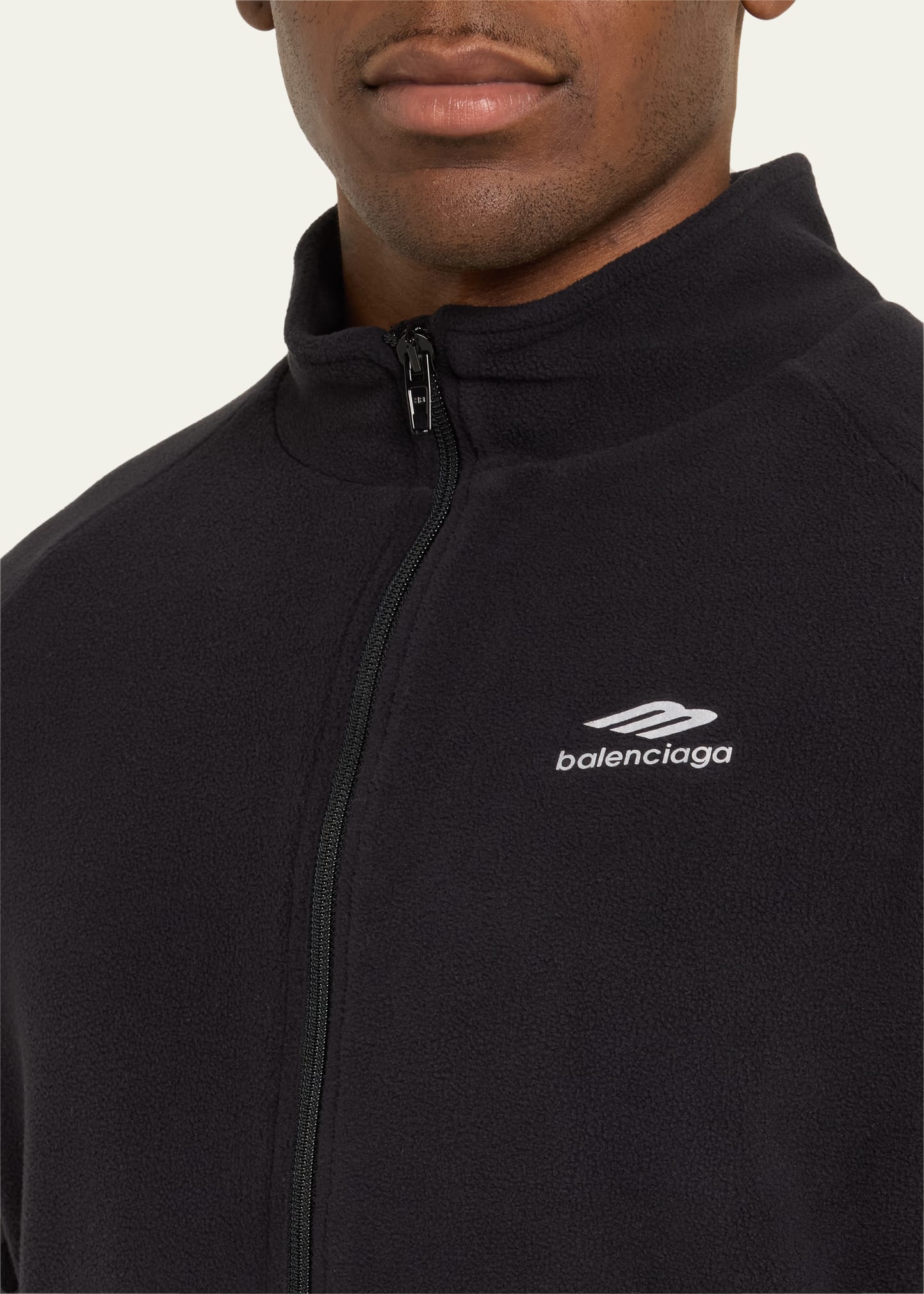 Balenciaga Men's Tech Fleece Full-Zip Ski Sweatshirt - Bergdorf