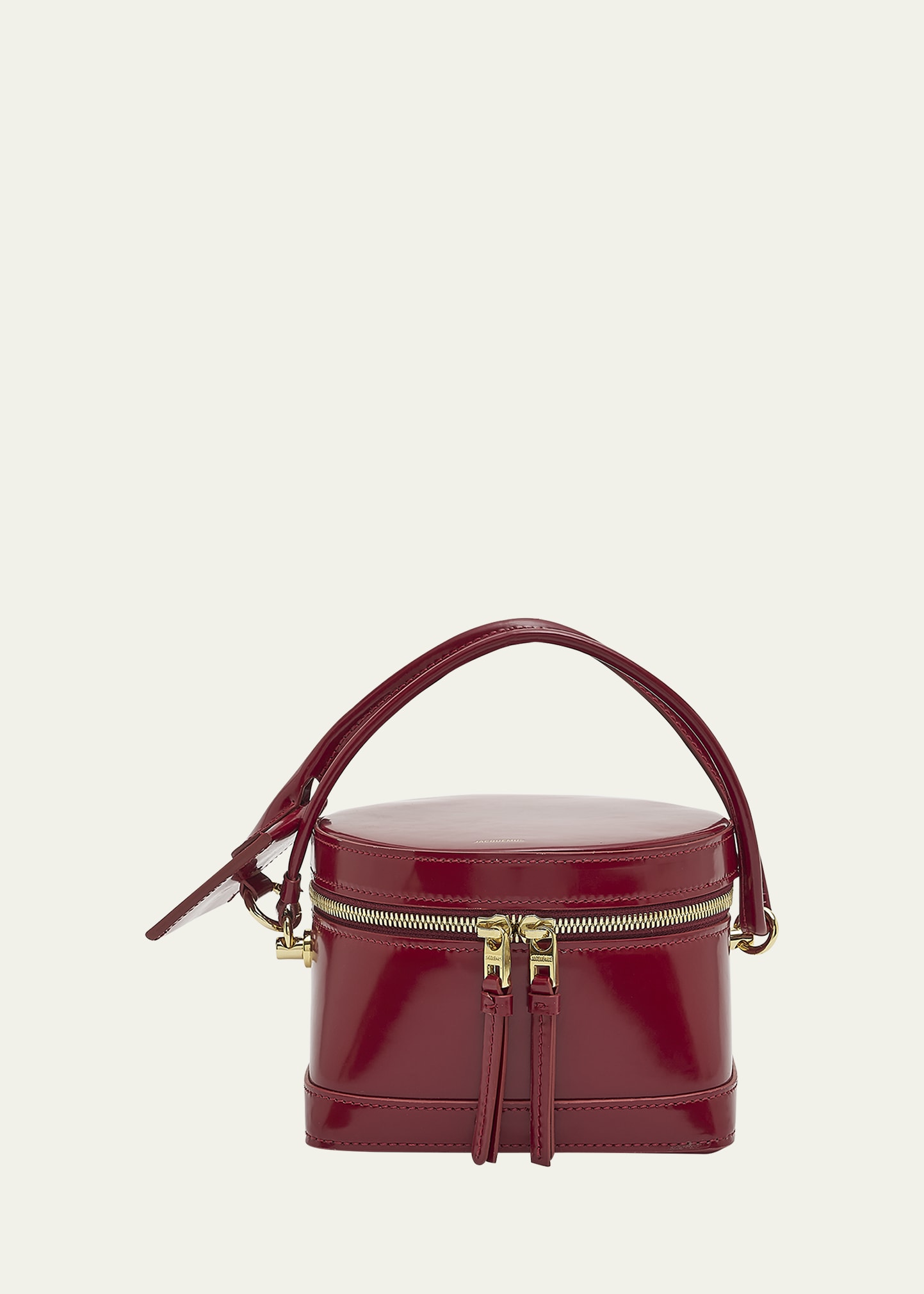 Le Vanito Patent Top-Handle Bag
