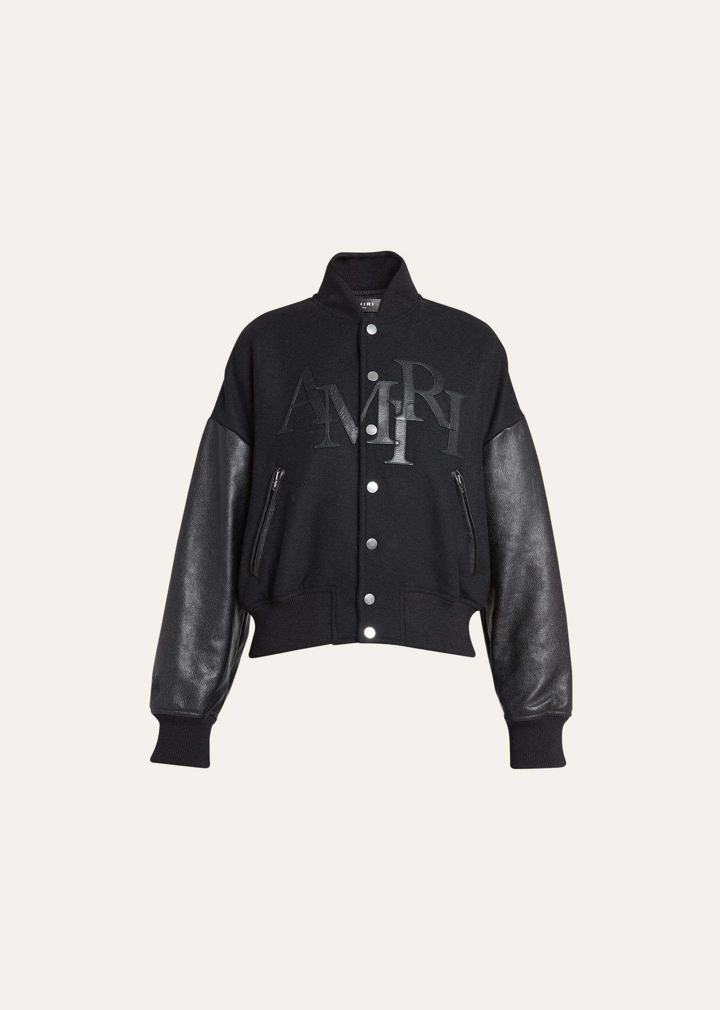 Amiri Staggered Varsity Jacket Bergdorf Goodman