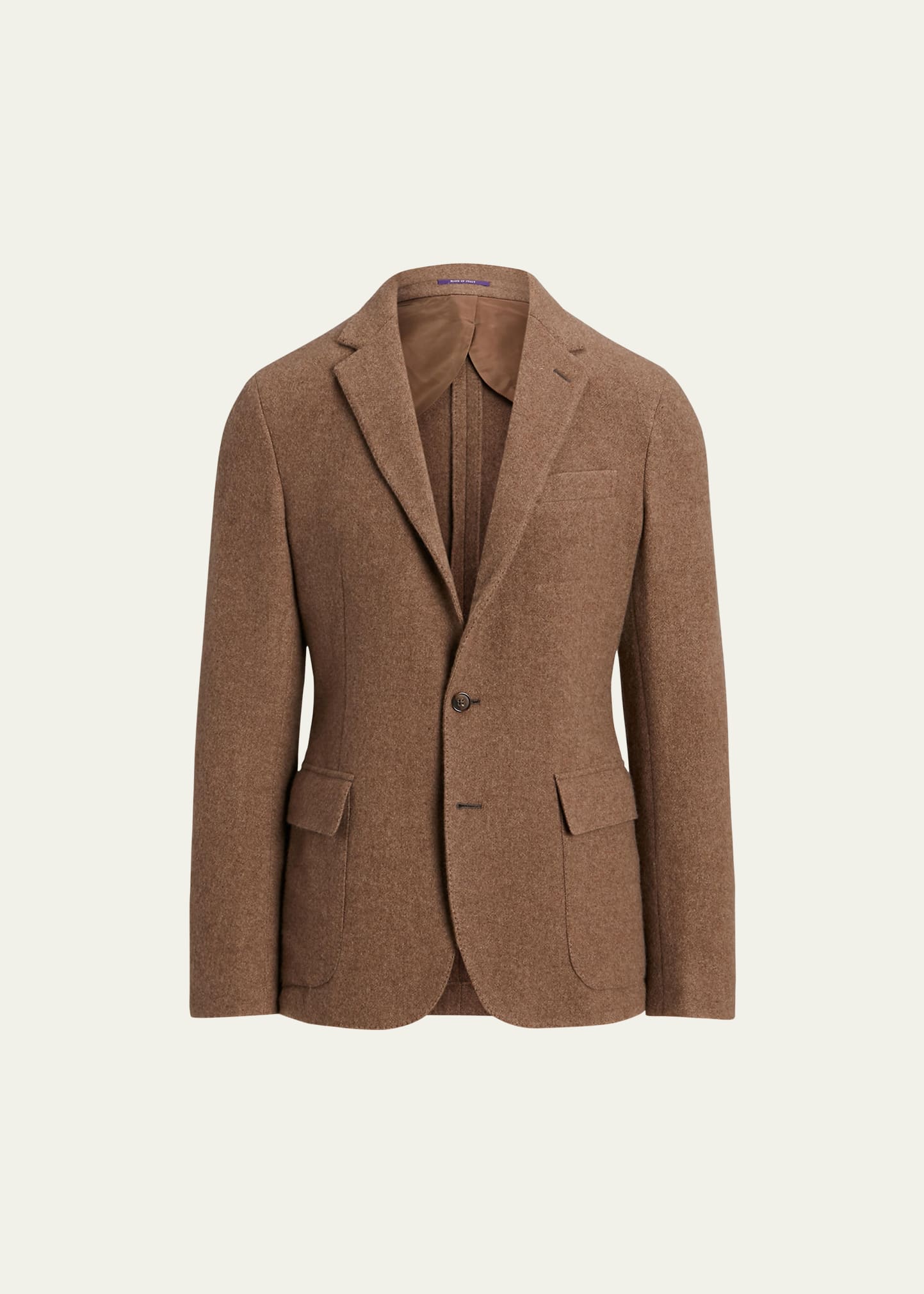 Polo Ralph Lauren slim-cut single-breasted blazer - Neutrals