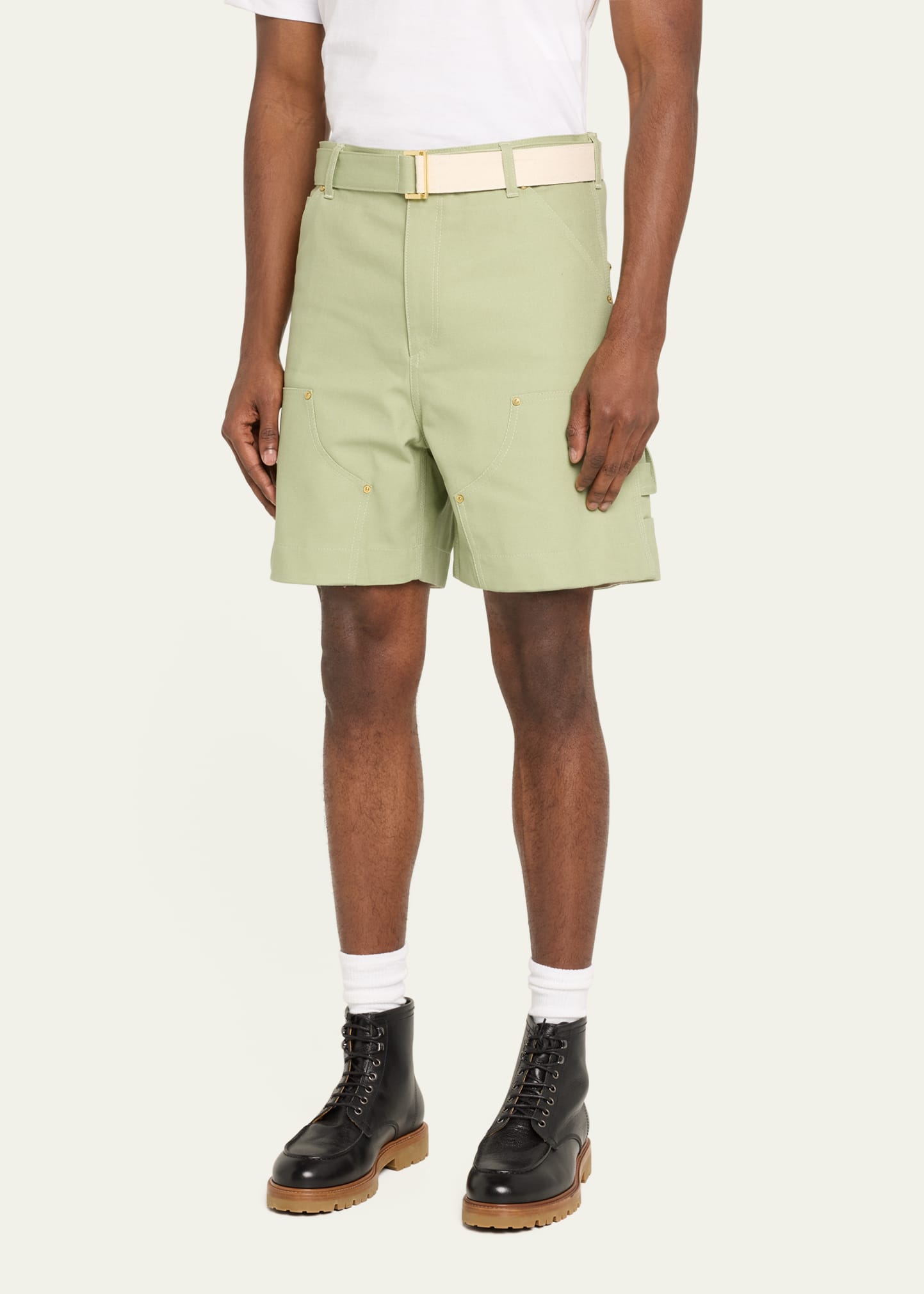 SACAI x Carhartt WIP Men's Carpenter Shorts - Bergdorf Goodman