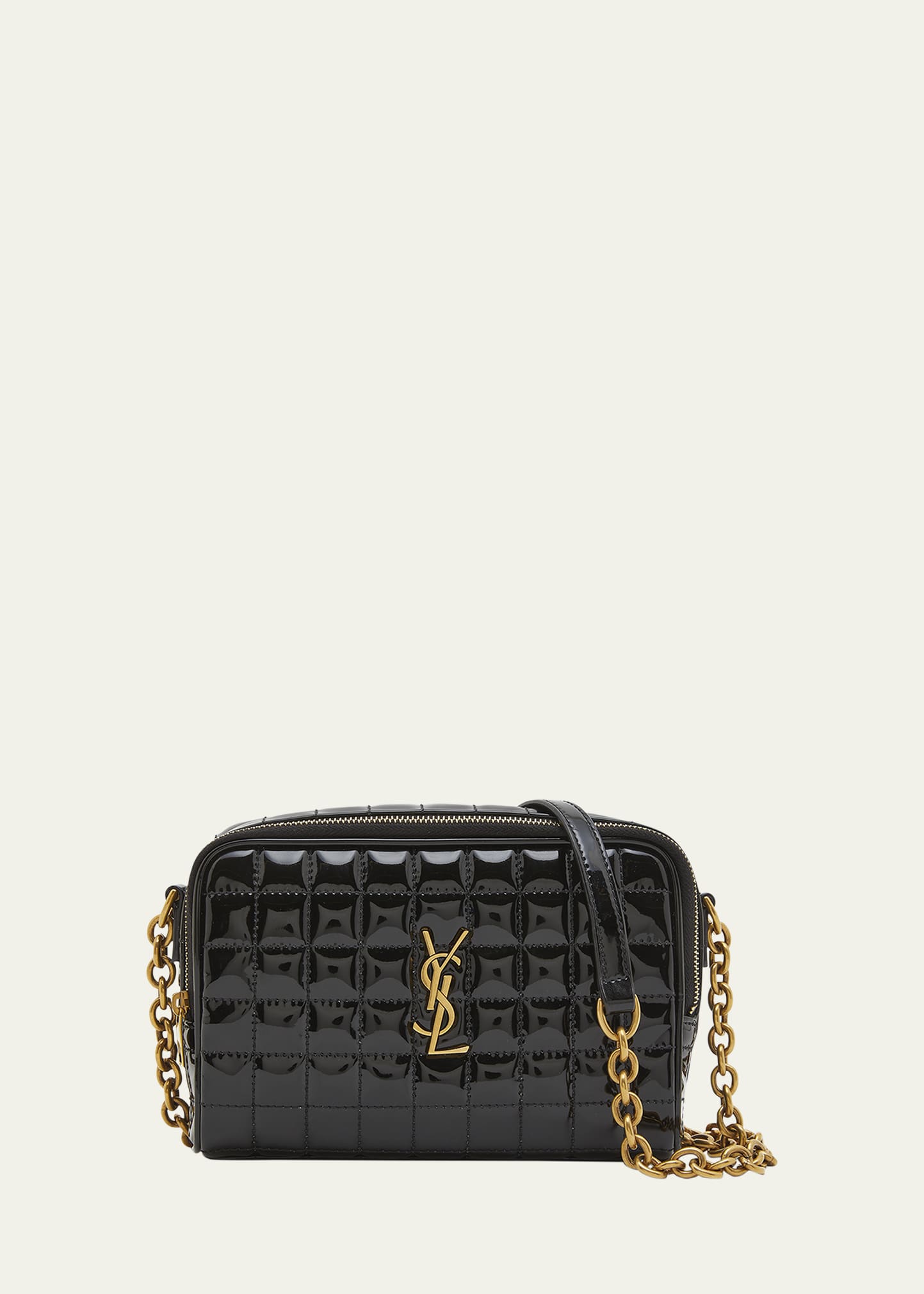 Saint Laurent Cassandre Mini YSL Camera Bag in Quilted