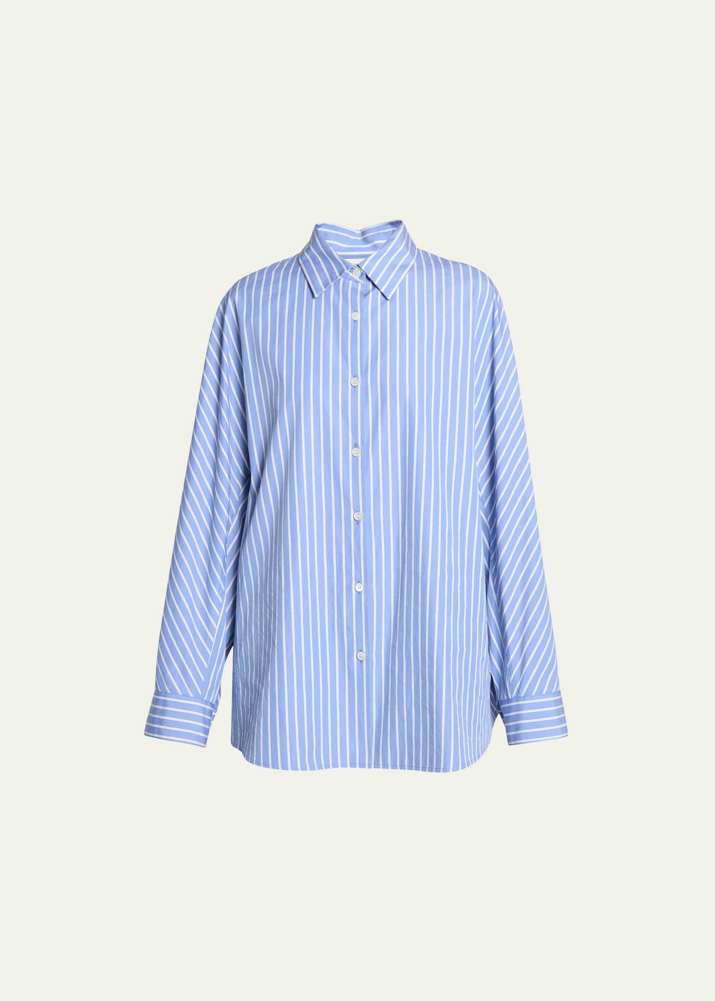 Dries Van Noten Casio Striped Button-Front Shirt - Bergdorf Goodman