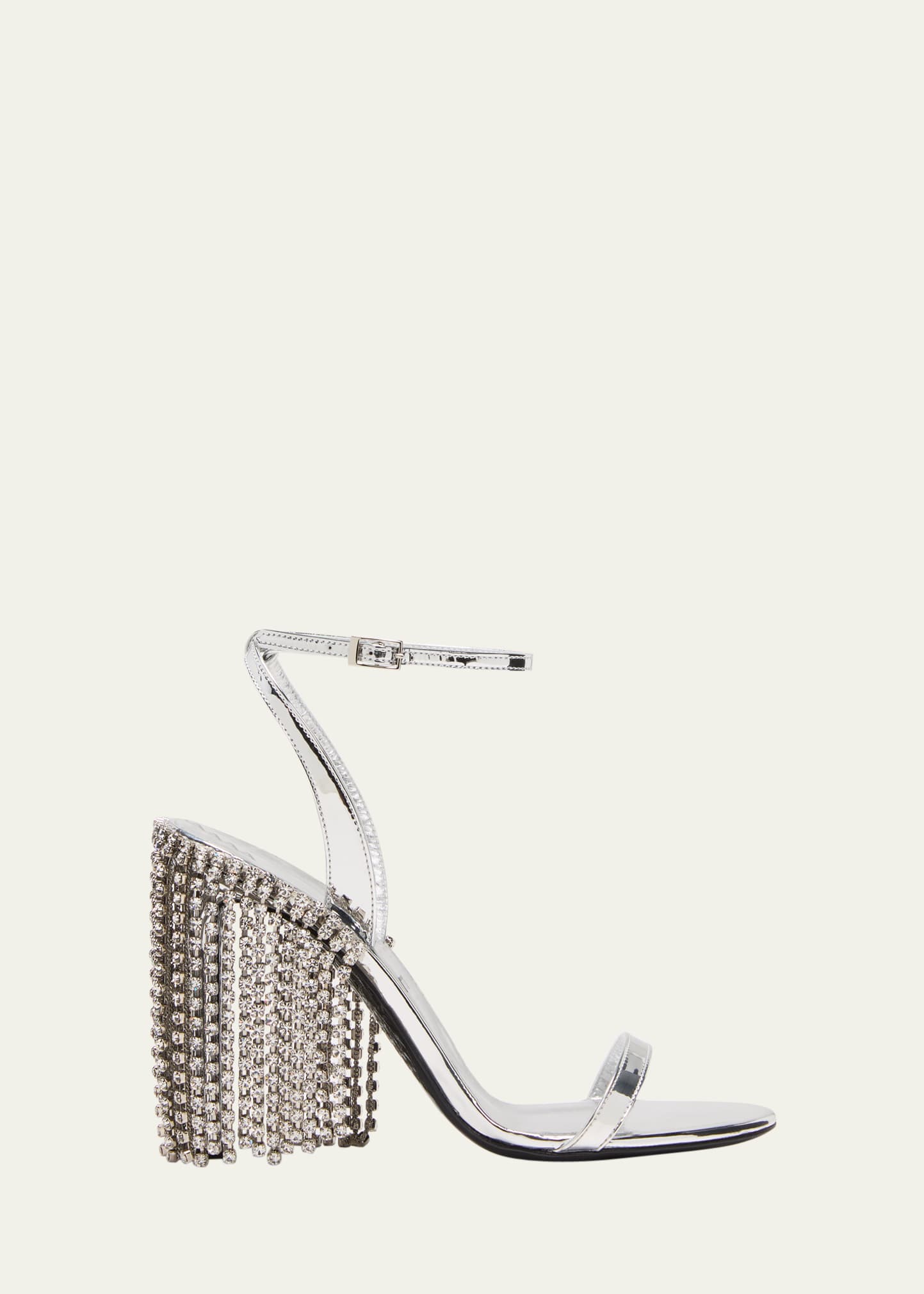 Ankle fringe sandals sales