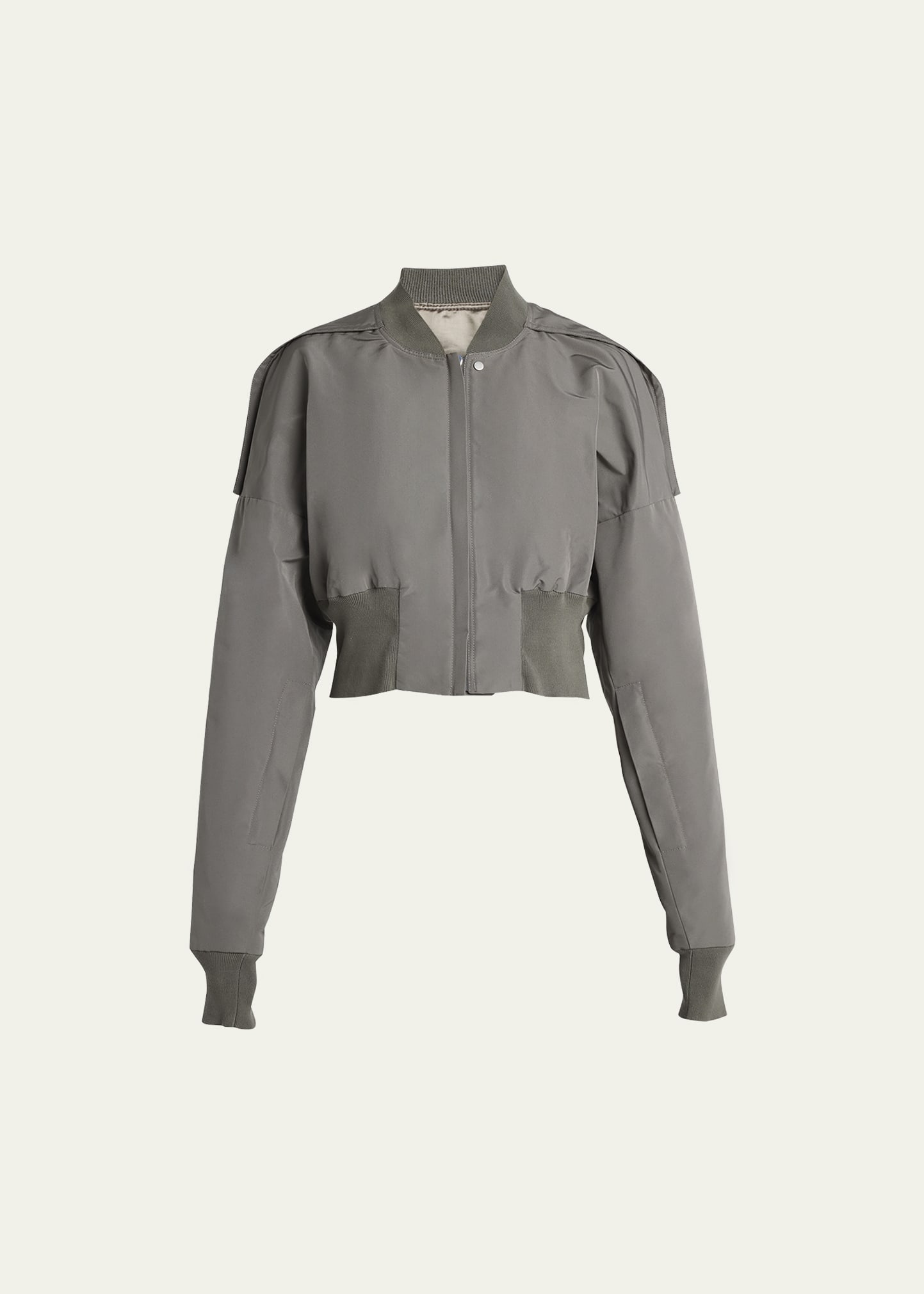 Zara green clearance cropped bomber jacket