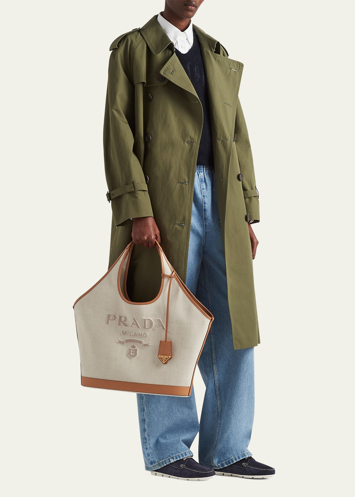 Prada V-Neck Cashmere Sweater Vest - Bergdorf Goodman