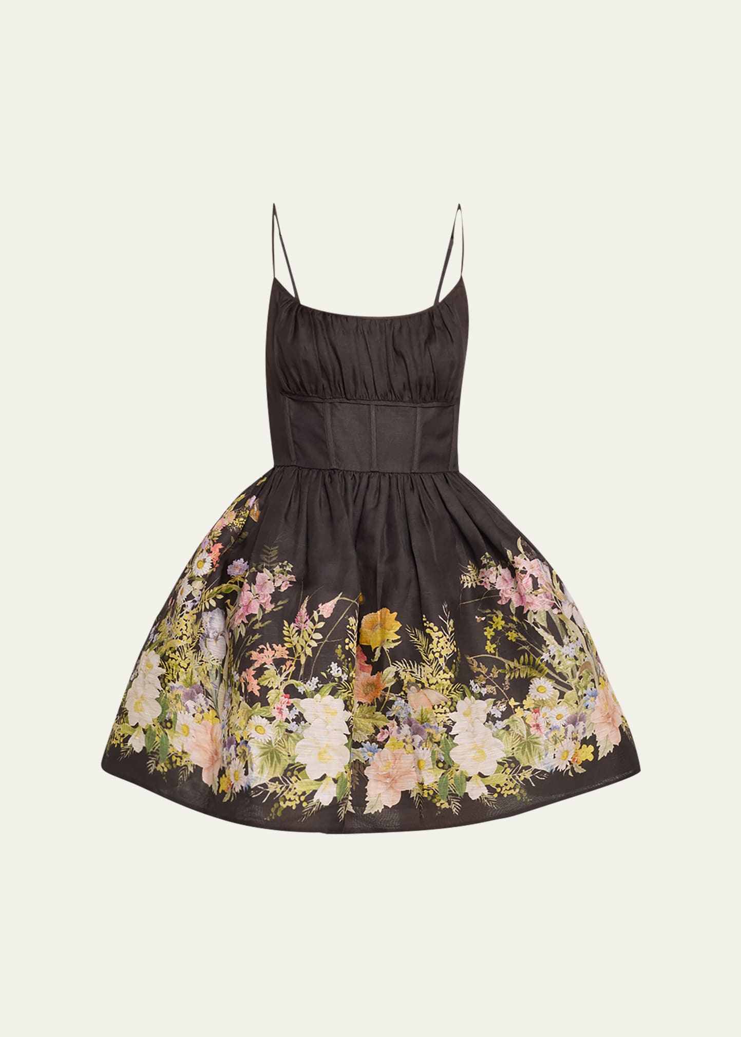 sexy lace midi dress Built-In Shapewear Corset Style Lace Midi Dress main image 0