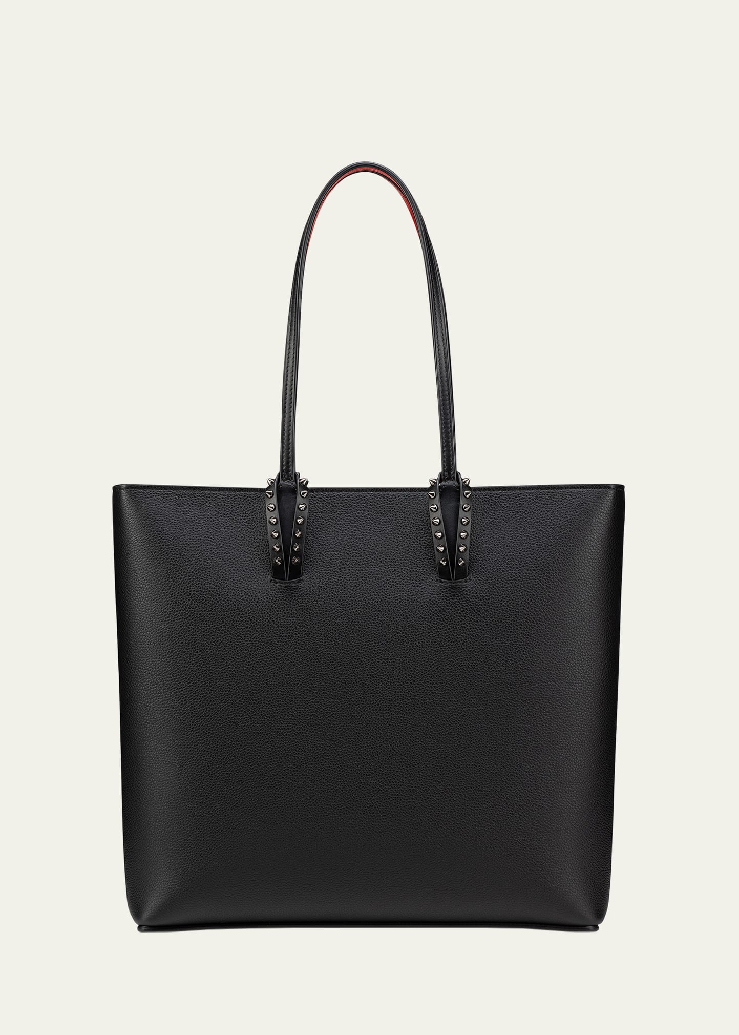 ChristianLouboutin Cabata E/W Nanoバッグ Cabata Nano patent leather tote bag in green - Christian