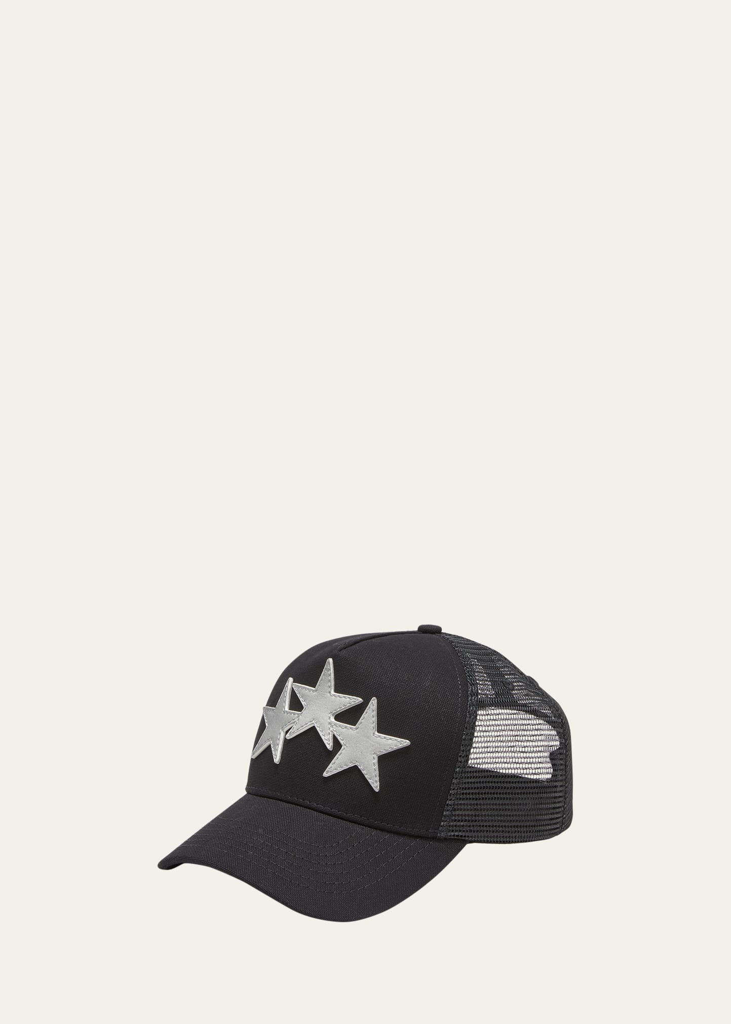 【希少】Amiri 3 STAR TRUCKER HAT キャップ 23AW NEW】AMIRI_men / 3 STAR TRUCKER キャップ / 2色 (AMIRI