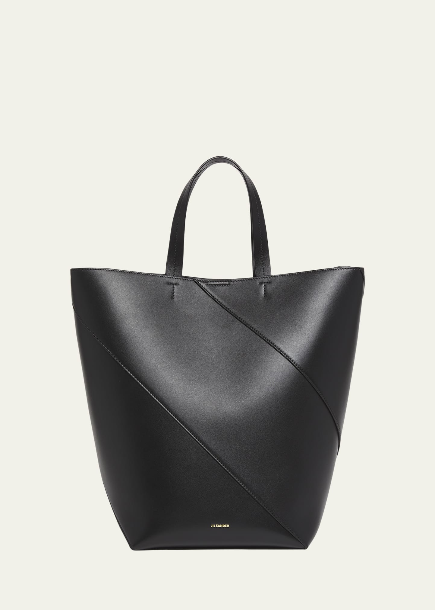 【Jil Sander】 Vertigo Medium leather tote bag Jil Sander Vertigo Medium Calfskin Tote Bag - Bergdorf Goodman