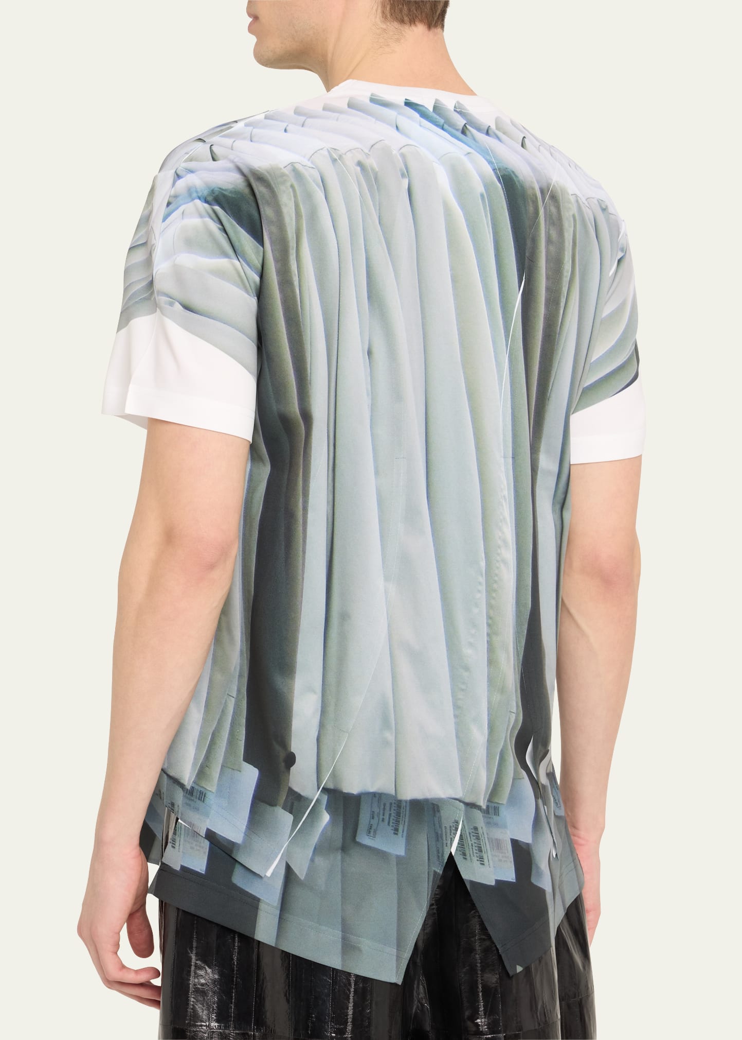 COMME DES GARCONS HOMME PLUS Men's Dry Cleaner Trompe L'oeil