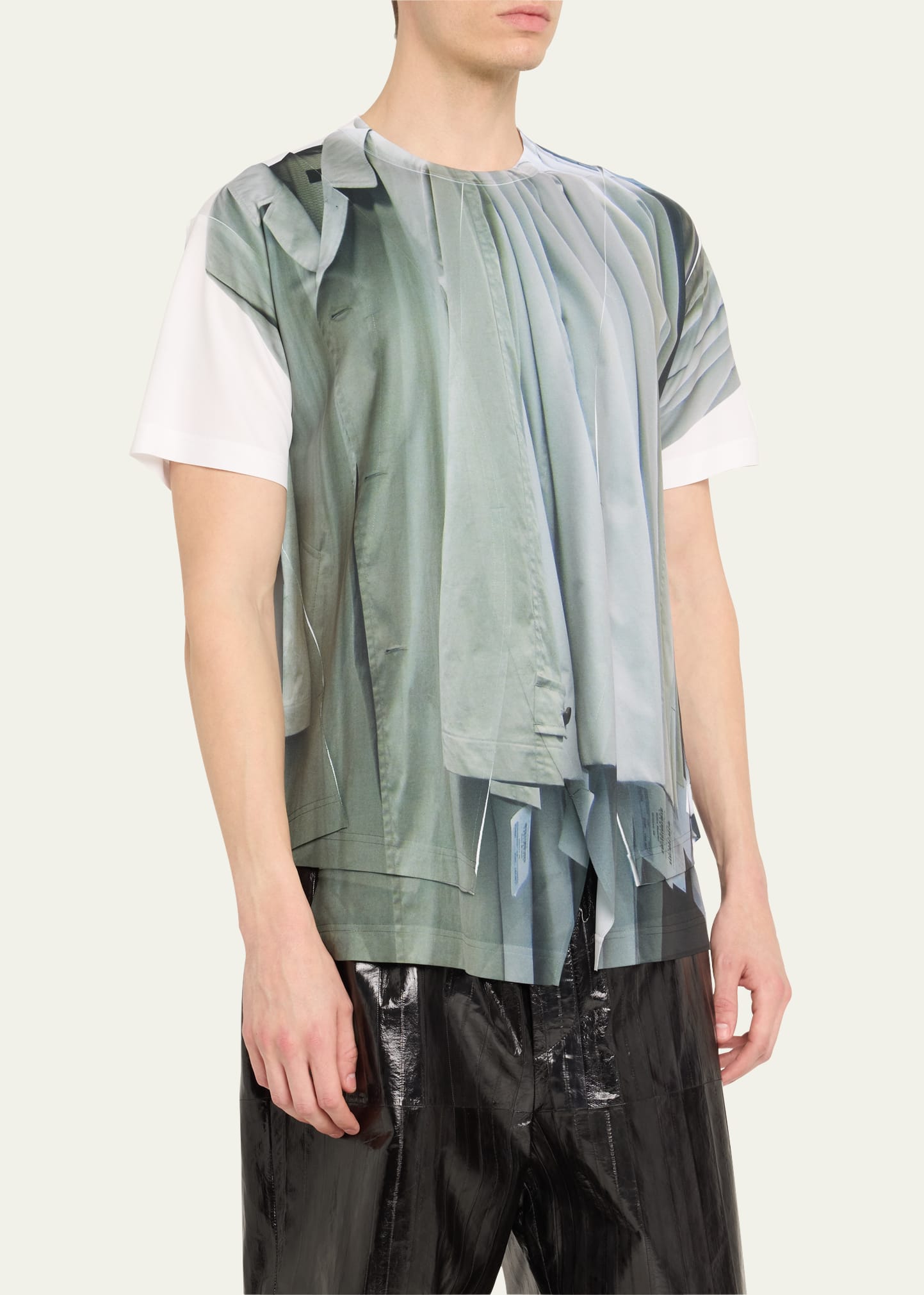 COMME DES GARCONS HOMME PLUS Men's Dry Cleaner Trompe L'oeil