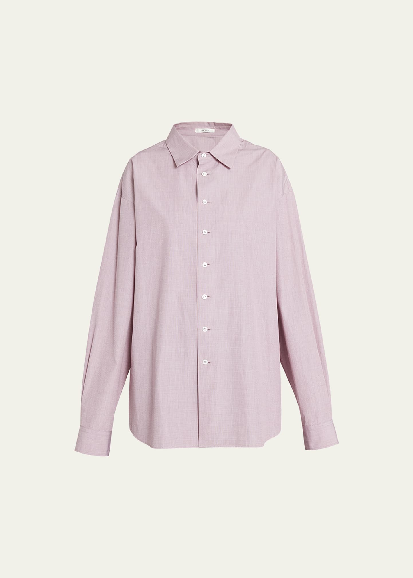 THE ROW Attica Oversized Button Down Shirt