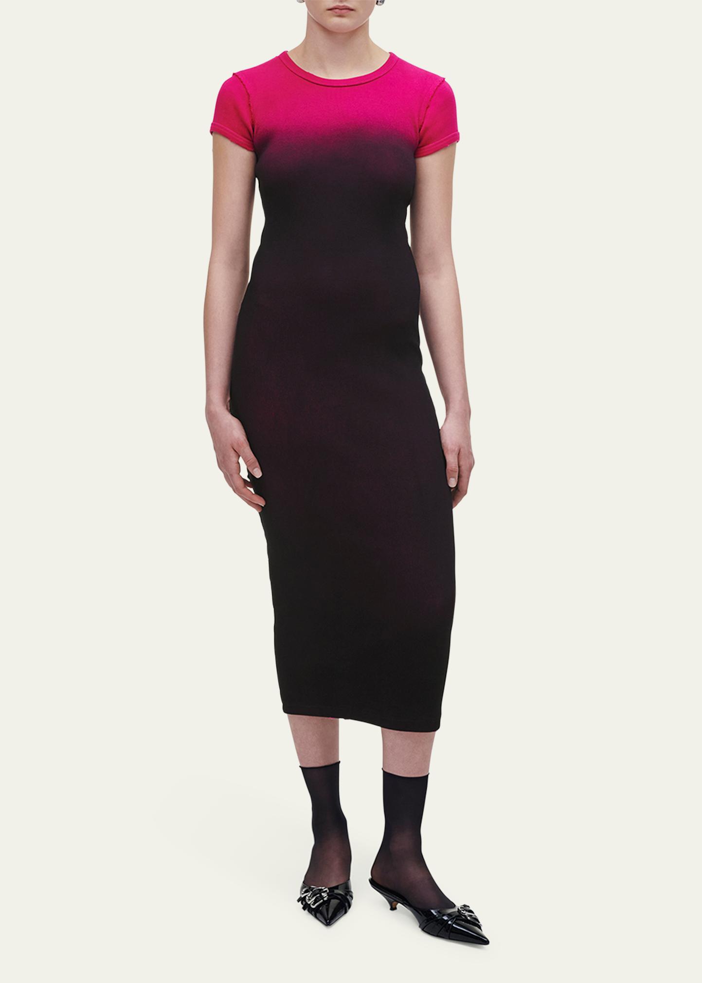 Marc Jacobs Grunge Spray Shrunken Tee Midi Dress - Bergdorf Goodman