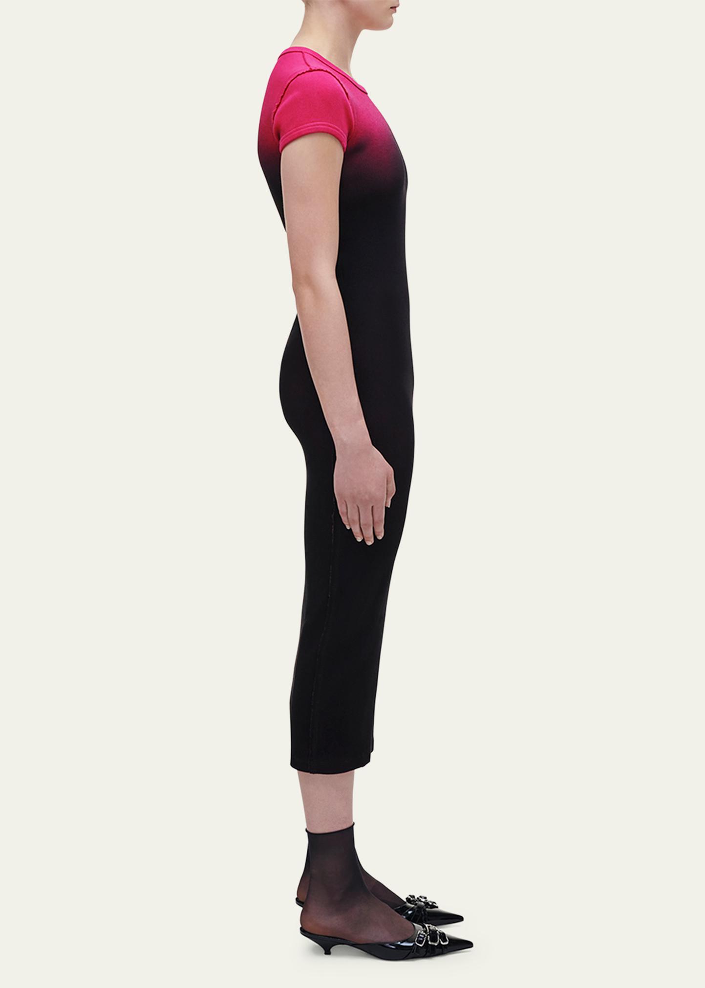 Marc Jacobs Grunge Spray Shrunken Tee Midi Dress - Bergdorf Goodman