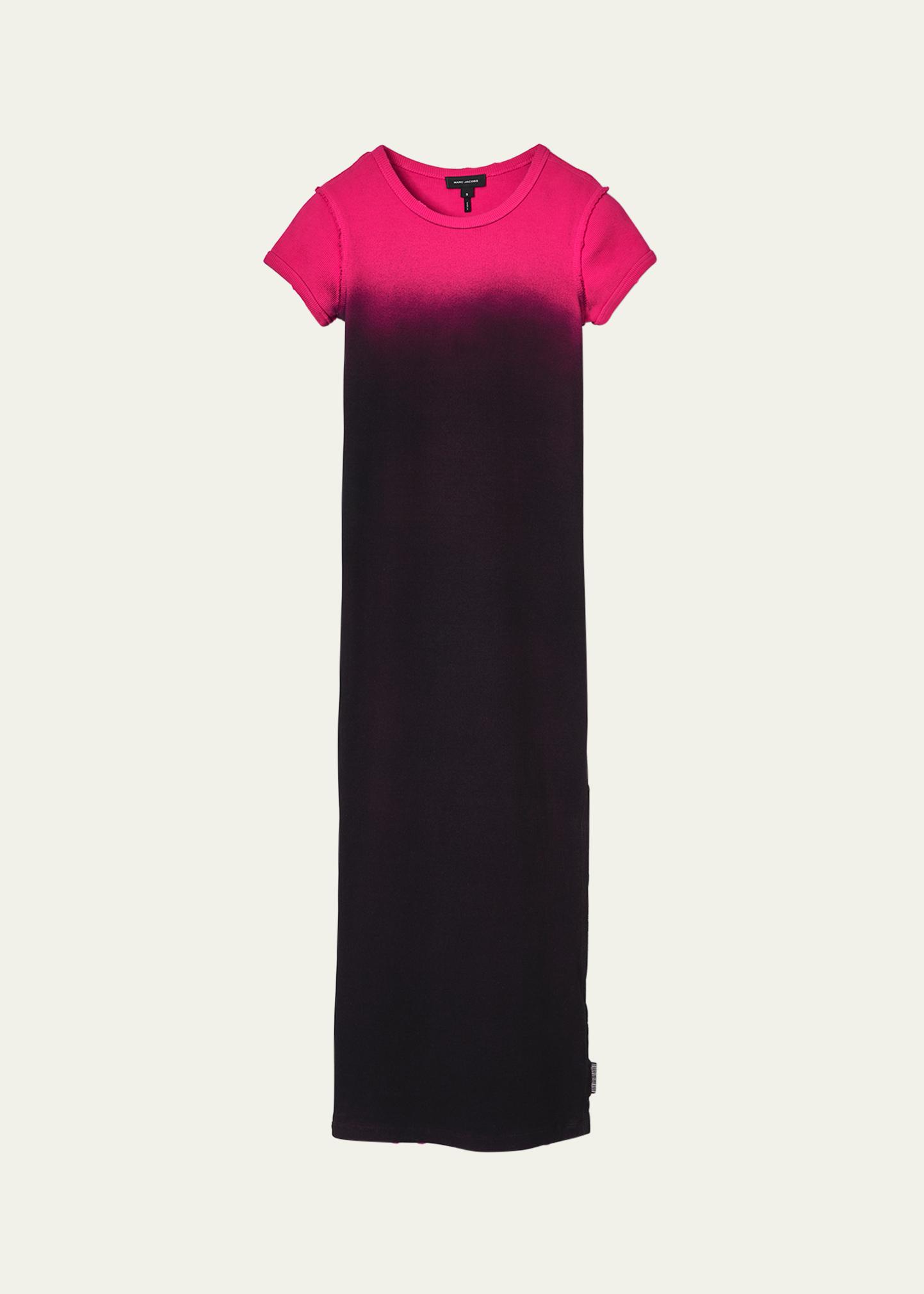 Marc Jacobs Grunge Spray Shrunken Tee Midi Dress - Bergdorf Goodman