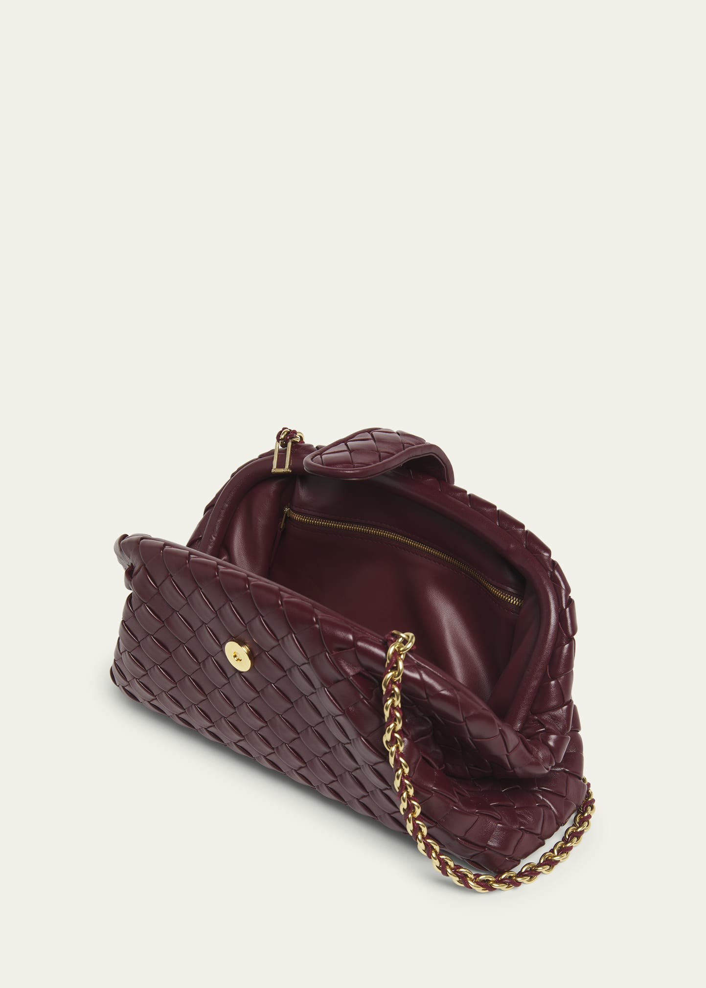 Bottega Veneta Teen Lauren 1980 Bag with Chain - Bergdorf