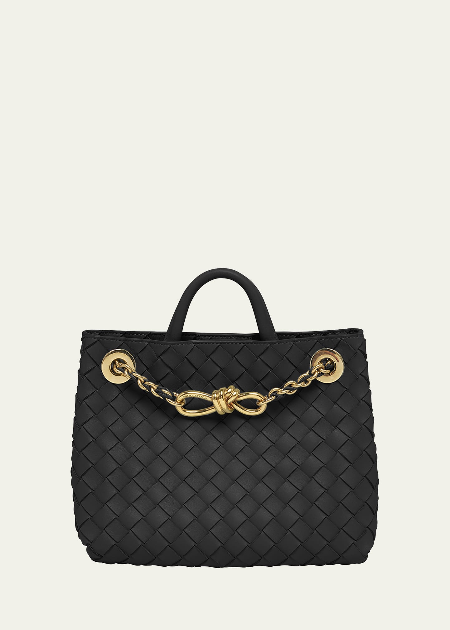 トートバッグ Bottega Veneta SMALL ANDIAMO CHAIN BAG Bottega Veneta Small Andiamo Shoulder Bag with Chain Strap