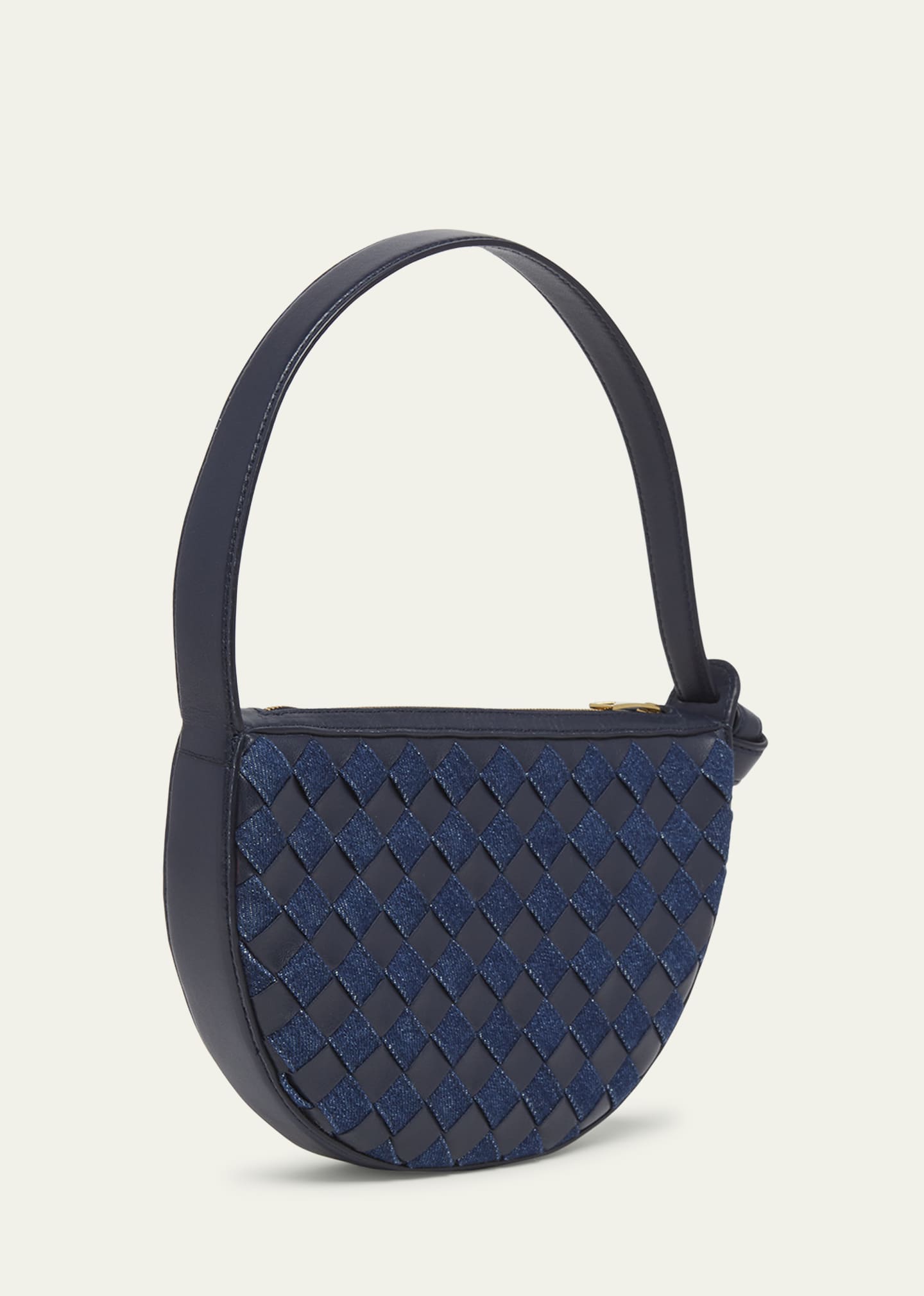 おはな⭐︎BOTTEGA VENETA デニムショルダーバッグ Bottega Veneta Sunrise Denim Shoulder Bag - Bergdorf Goodman