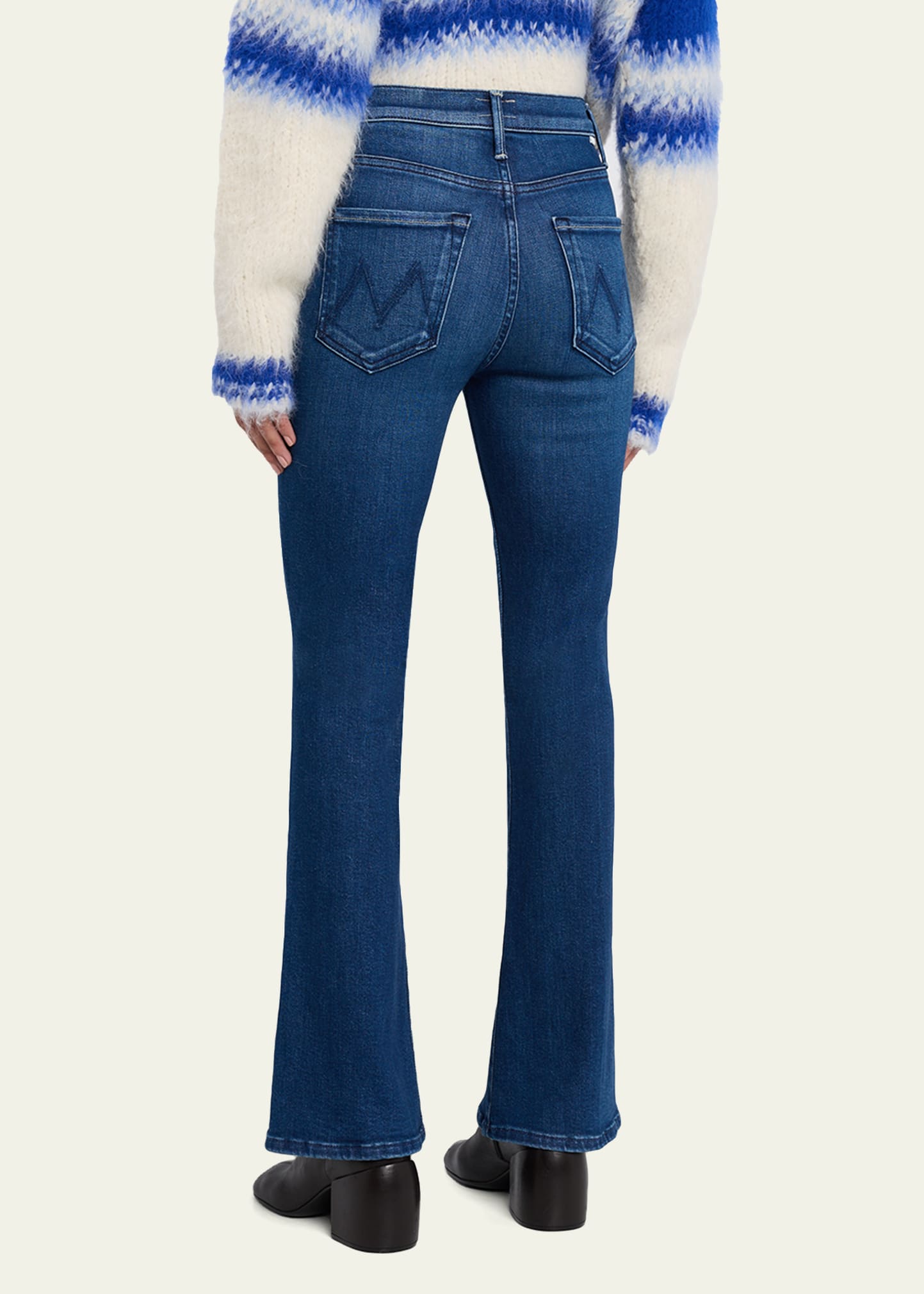 MOTHER The Weekender Flare Jeans - Bergdorf Goodman