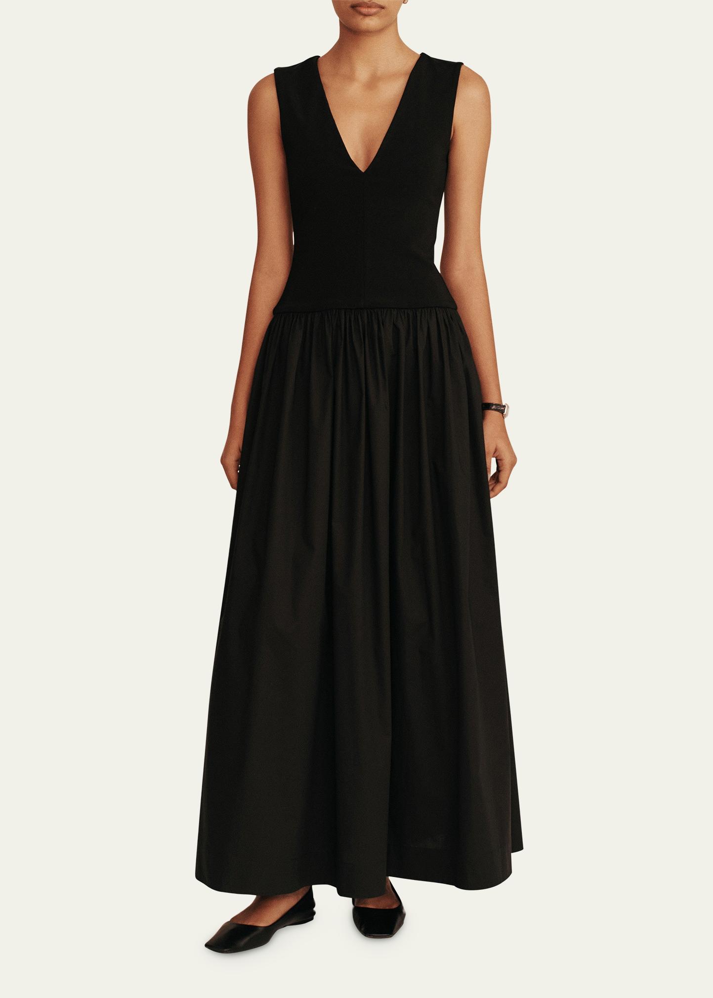 esse studios knit dresses V-Neck Maxi Dress birthday girl dress