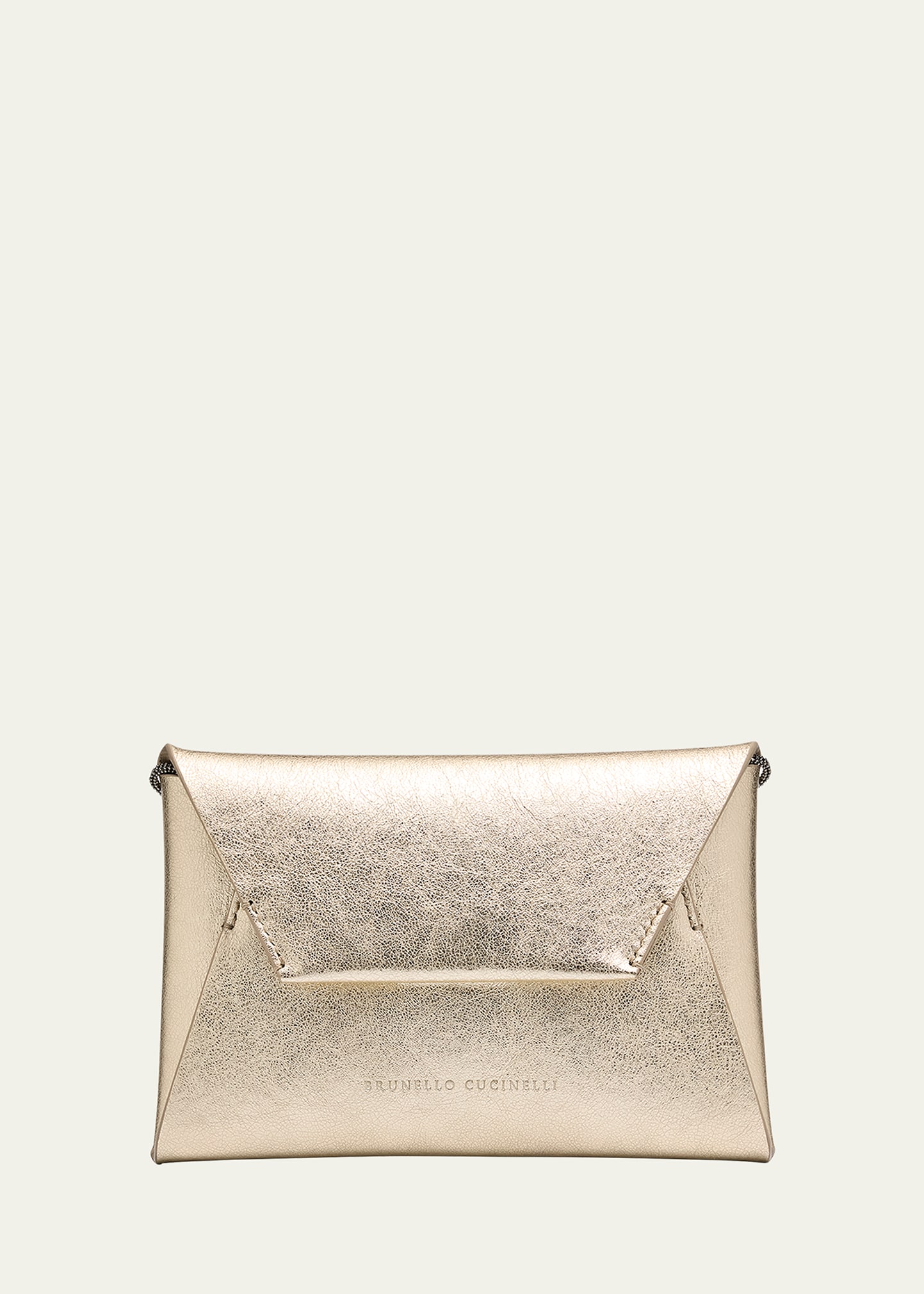 クラッチバッグ Brunello Cucinelli Clutch Bag Brunello Cucinelli Allover Monili Convertible Clutch Bag