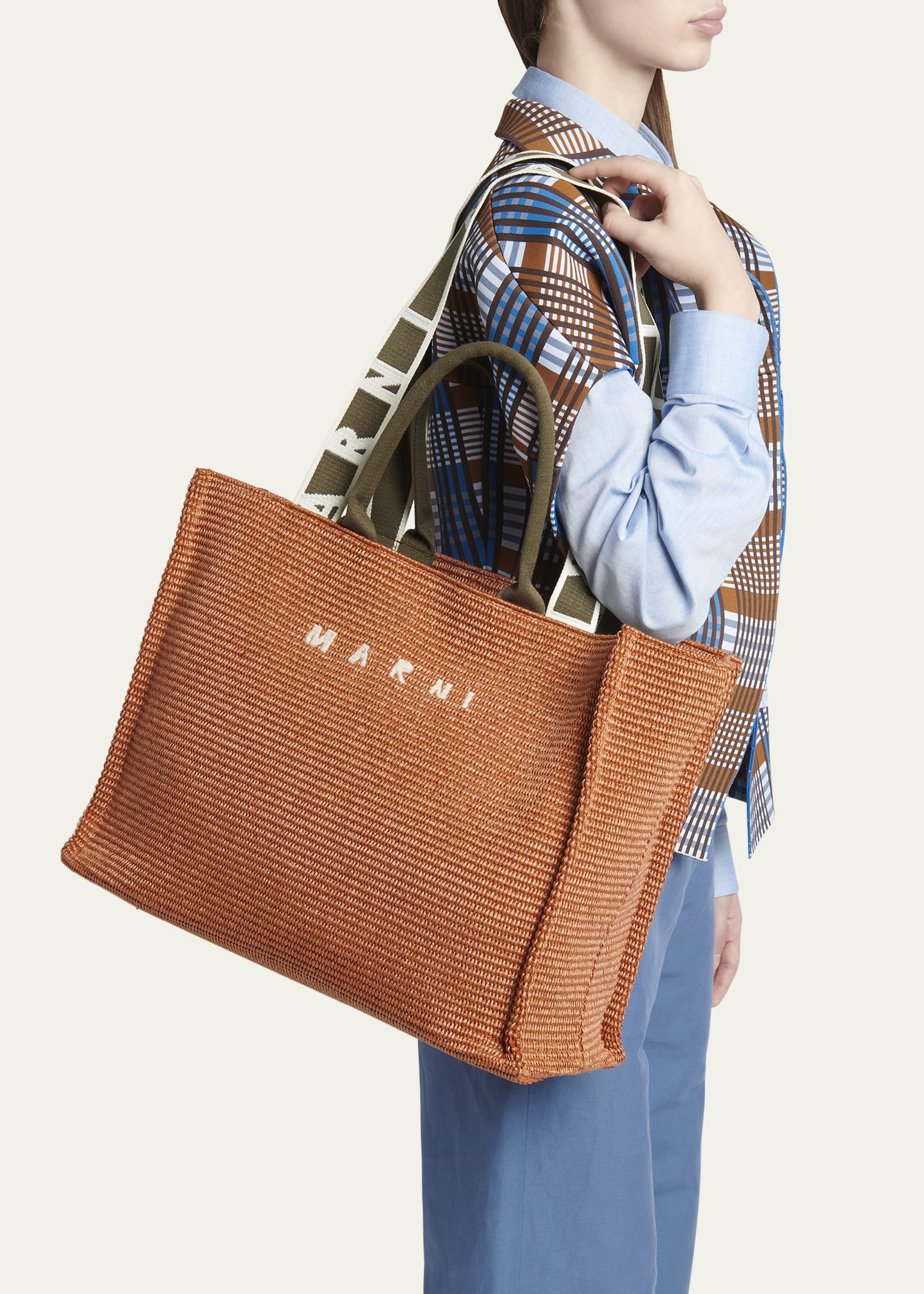 Marni Large East-West Basket Tote Bag - Bergdorf Goodman