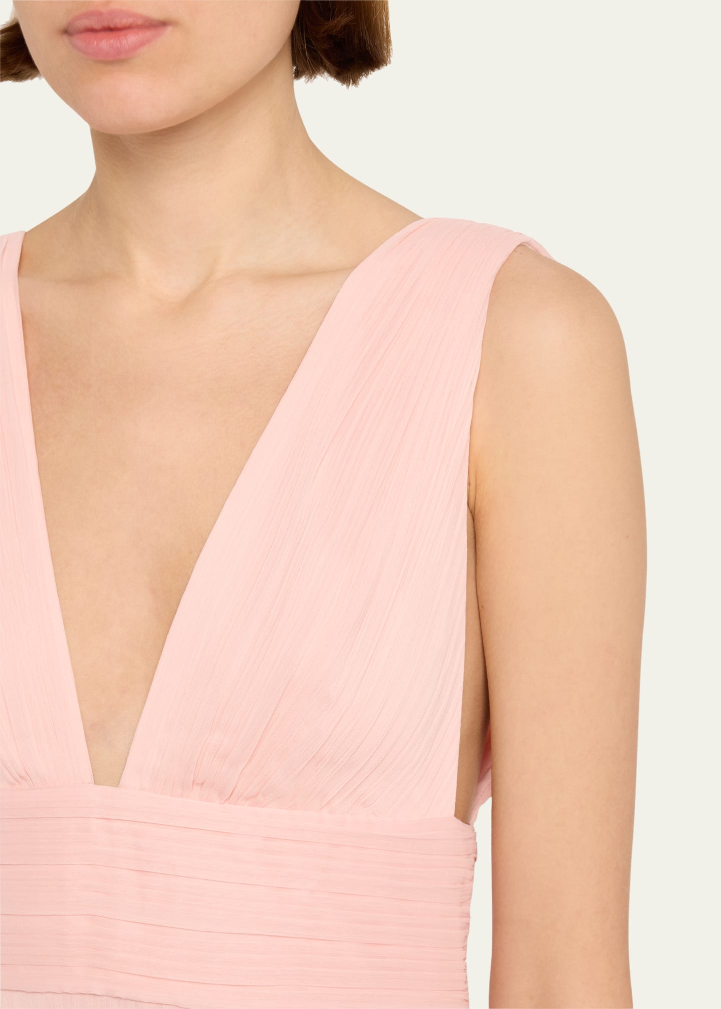 ALICE + OLIVIA Holly Asymmetric Ruffle Maxi Dress - Bergdorf Goodman