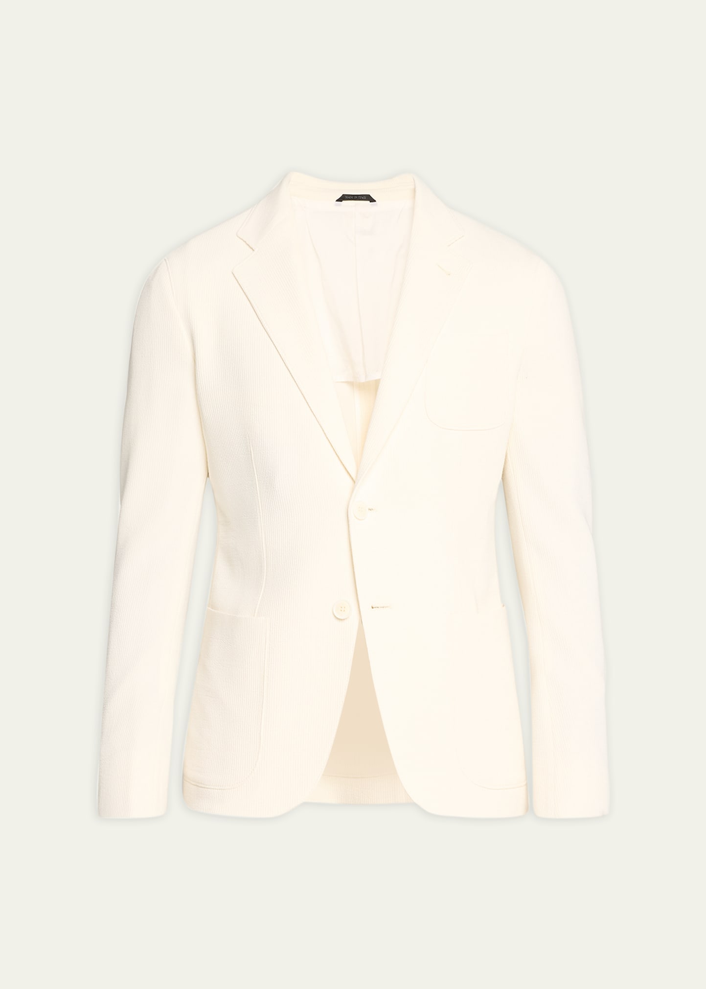 Giorgio Armani Men s Seersucker Suit Separate Jacket Bergdorf