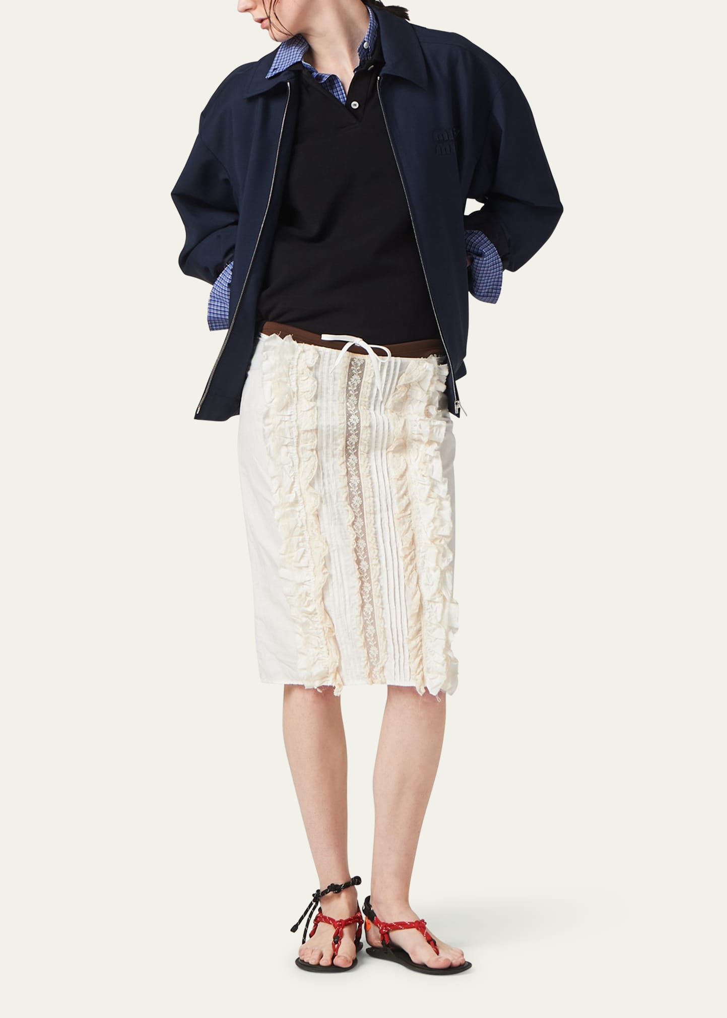 Miu Miu 赤黒 ジップアップジャケット bg_4781138_100404_m