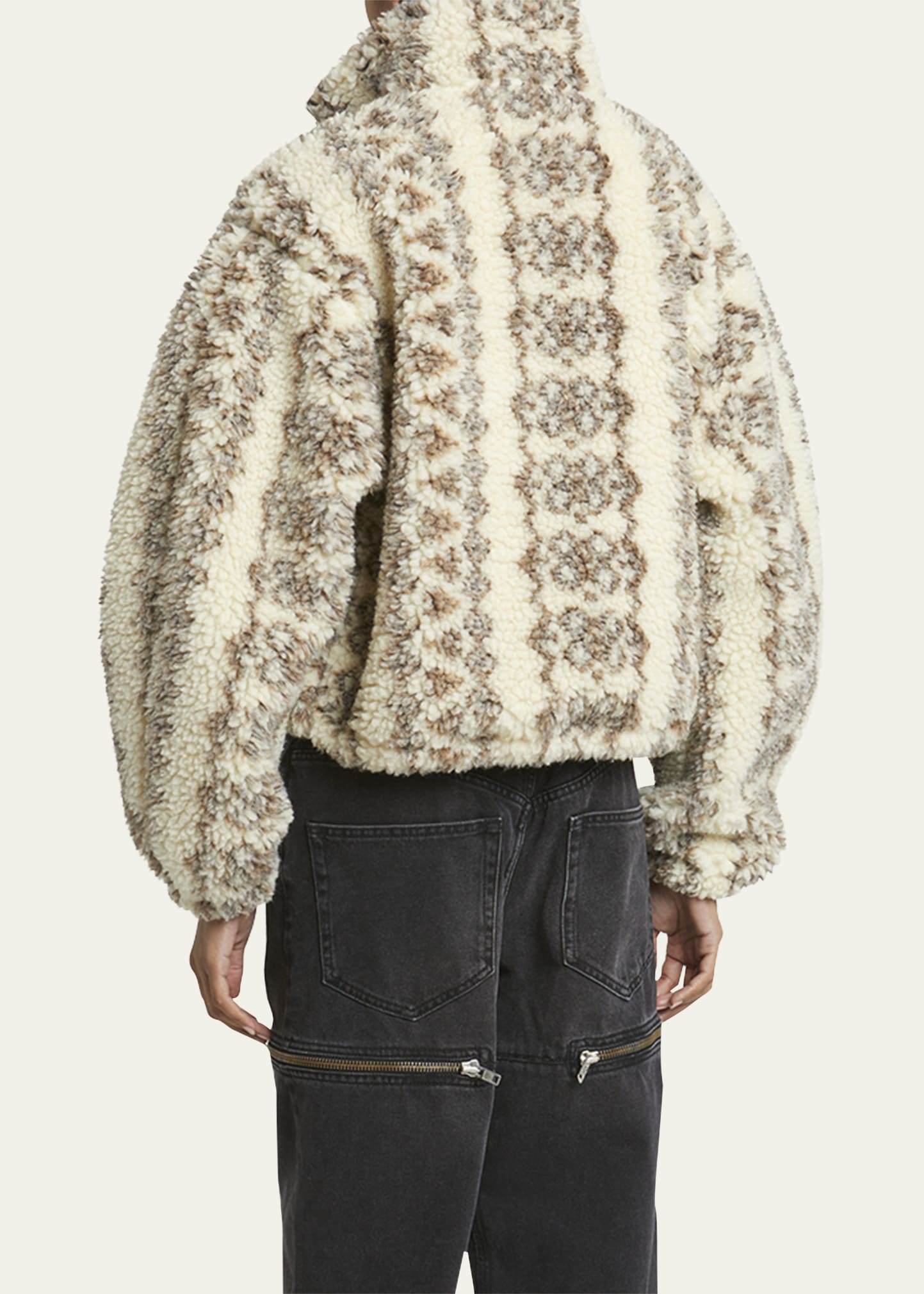 Masty様 美品❤️アルパカ/モヘア❤️ISABEL MARANT ローゲージ Etoile Isabel Marant Mackensy Fuzzy Zip-Front Jacket - Bergdorf