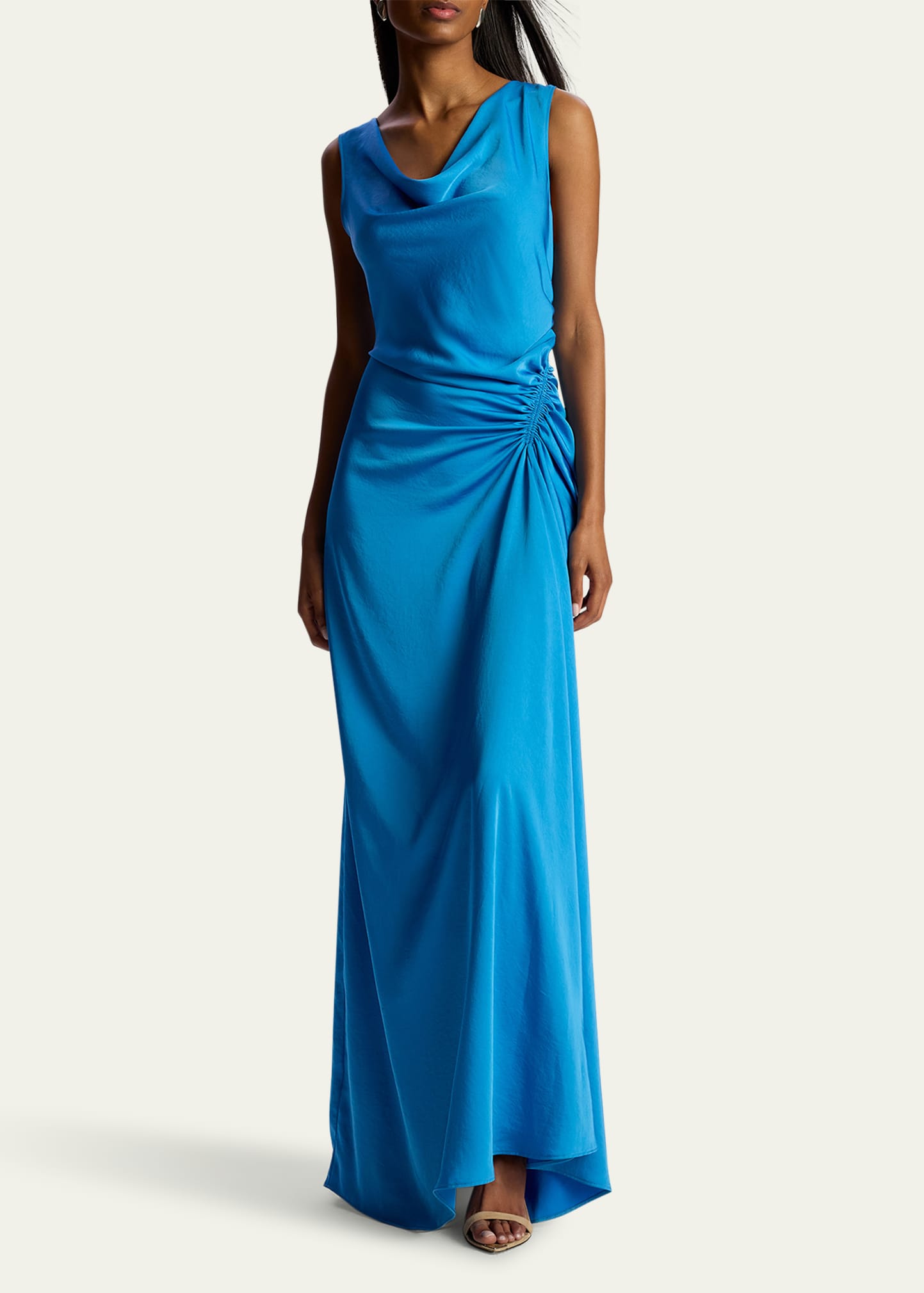 A.L.C. Ophelia Sleeveless Draped Maxi Dress - Bergdorf Goodman
