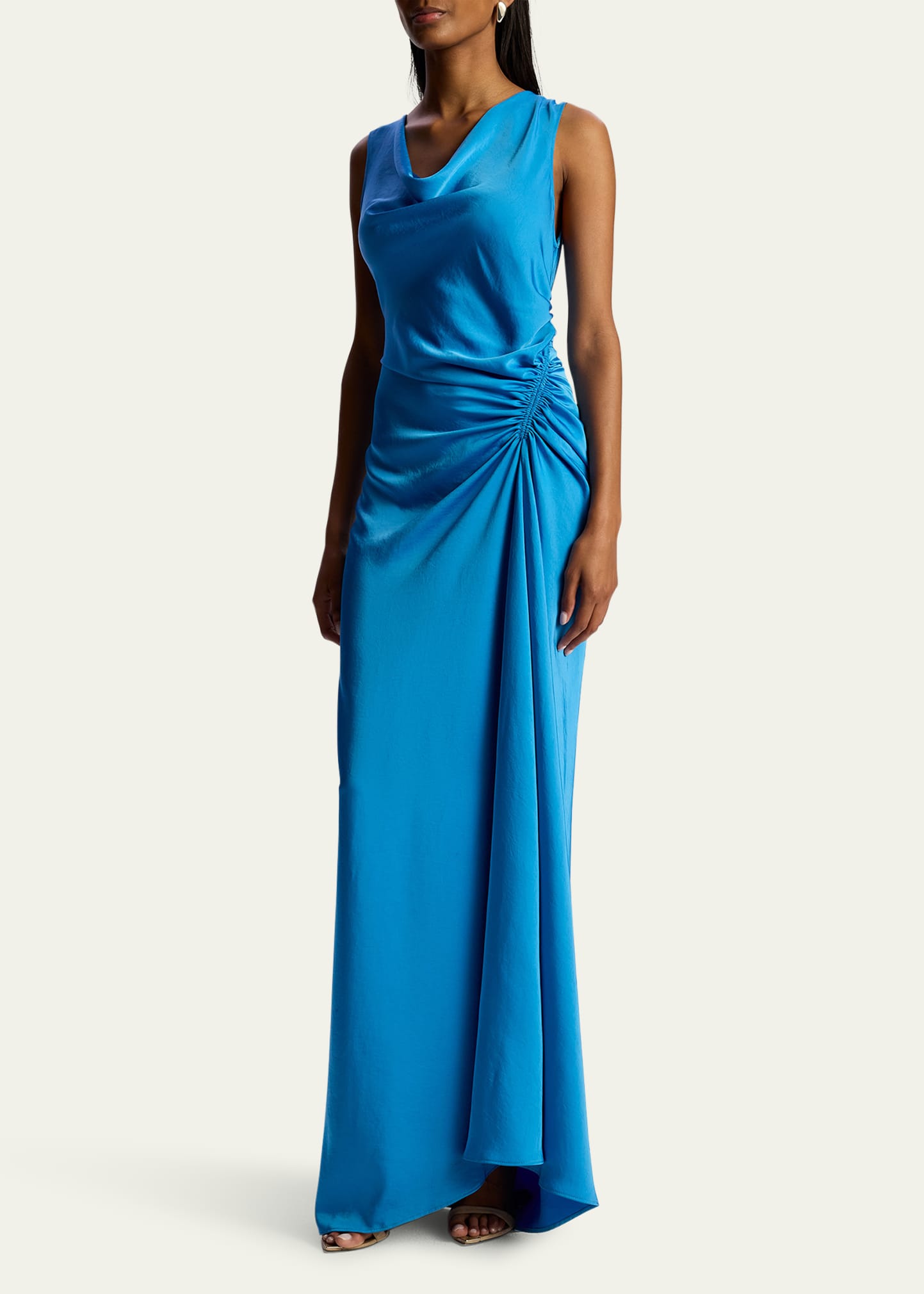 A.L.C. Ophelia Sleeveless Draped Maxi Dress - Bergdorf Goodman