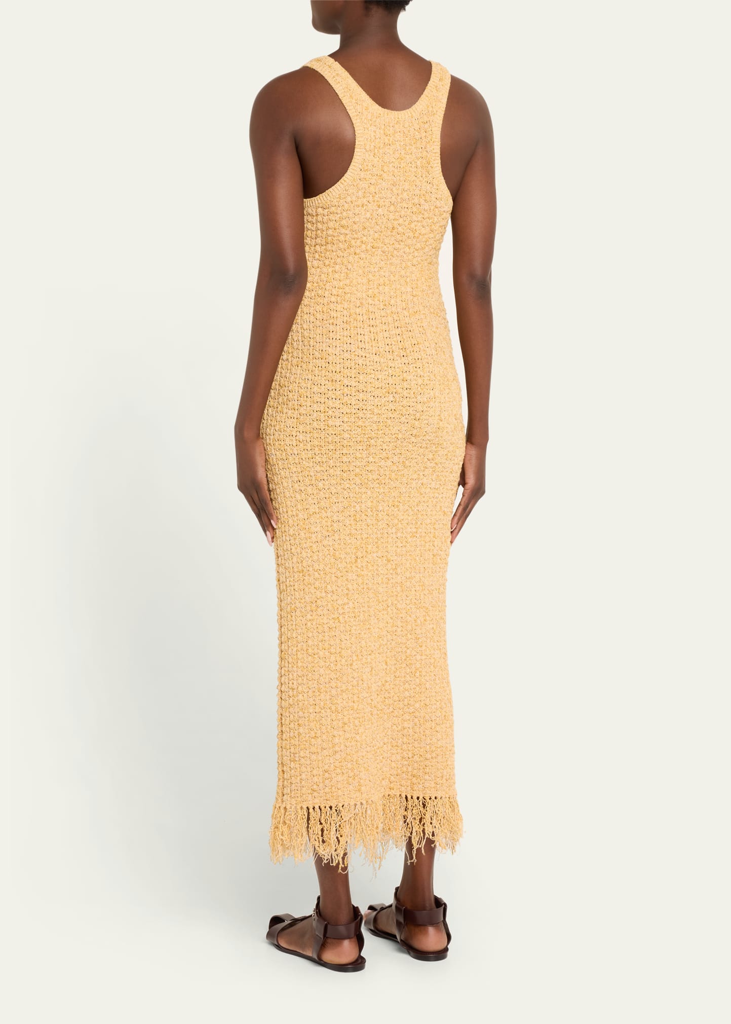 A.L.C. Clementine Fringe Crochet Midi Dress - Bergdorf Goodman