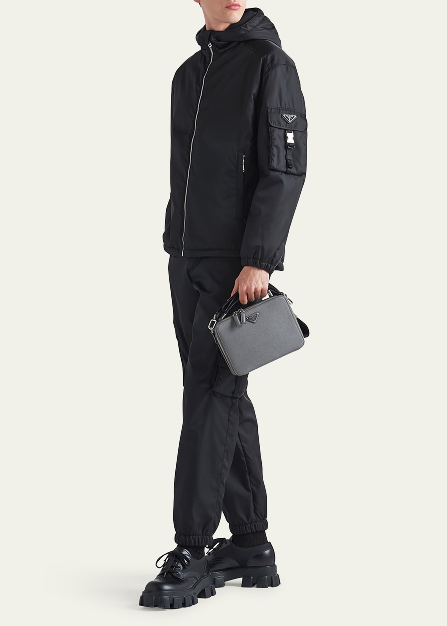 Prada Men's Re-Nylon Pants - Bergdorf Goodman