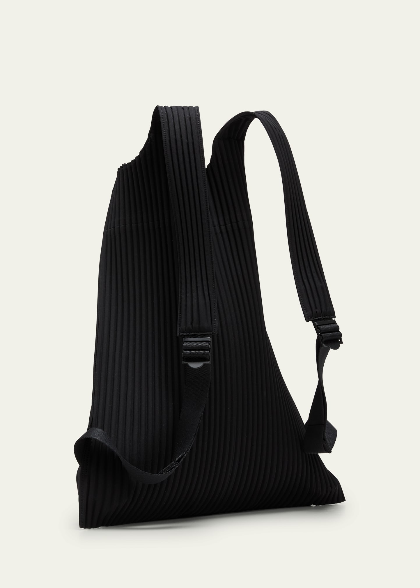 Homme Plisse Issey Miyake Men's Pleated Drawstring Backpack