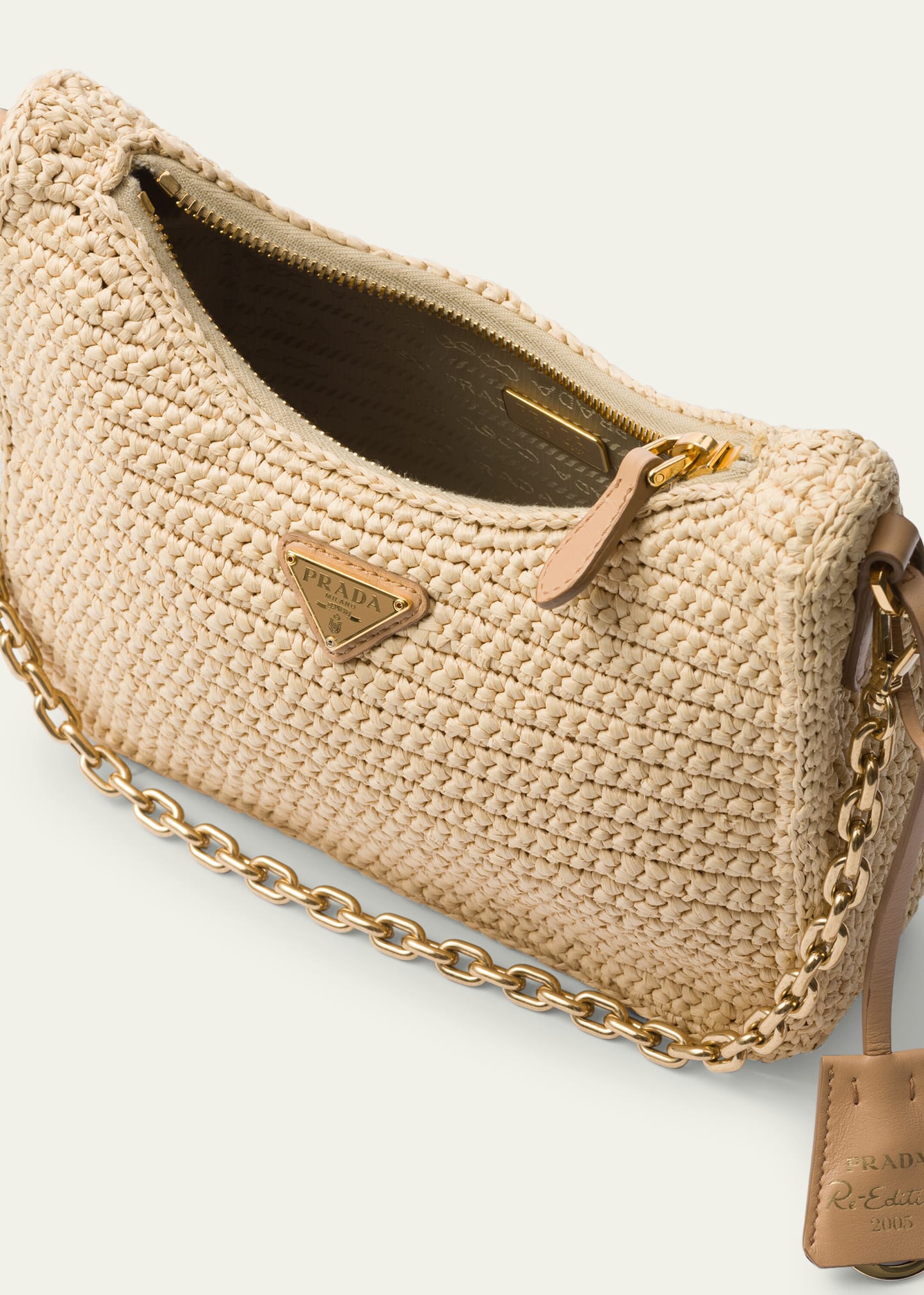 Prada Re-Edition 2005 Crochet Shoulder Bag - Bergdorf Goodman