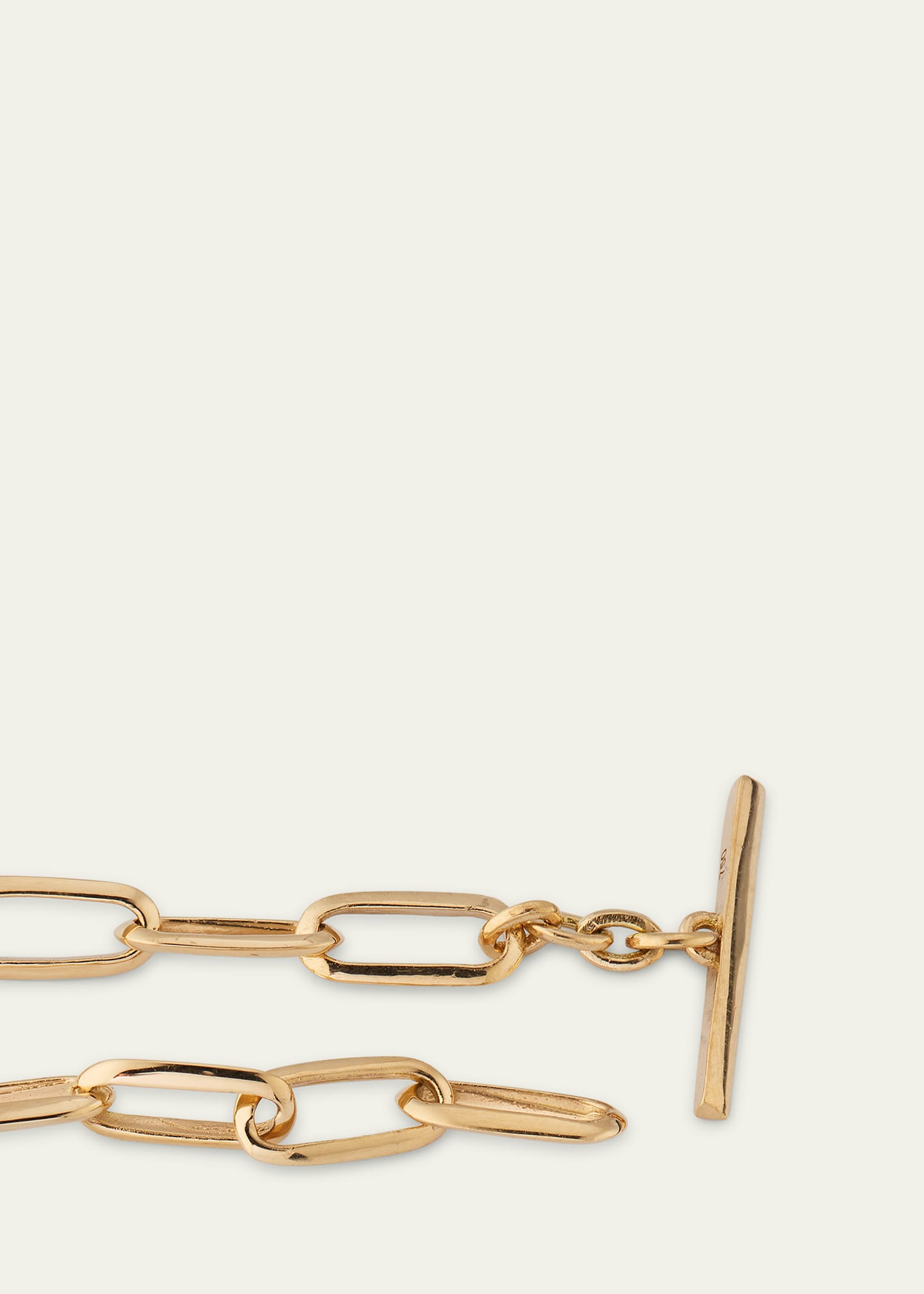 Lizzie Mandler Fine Jewelry 18K Knife Edge Link Bracelet