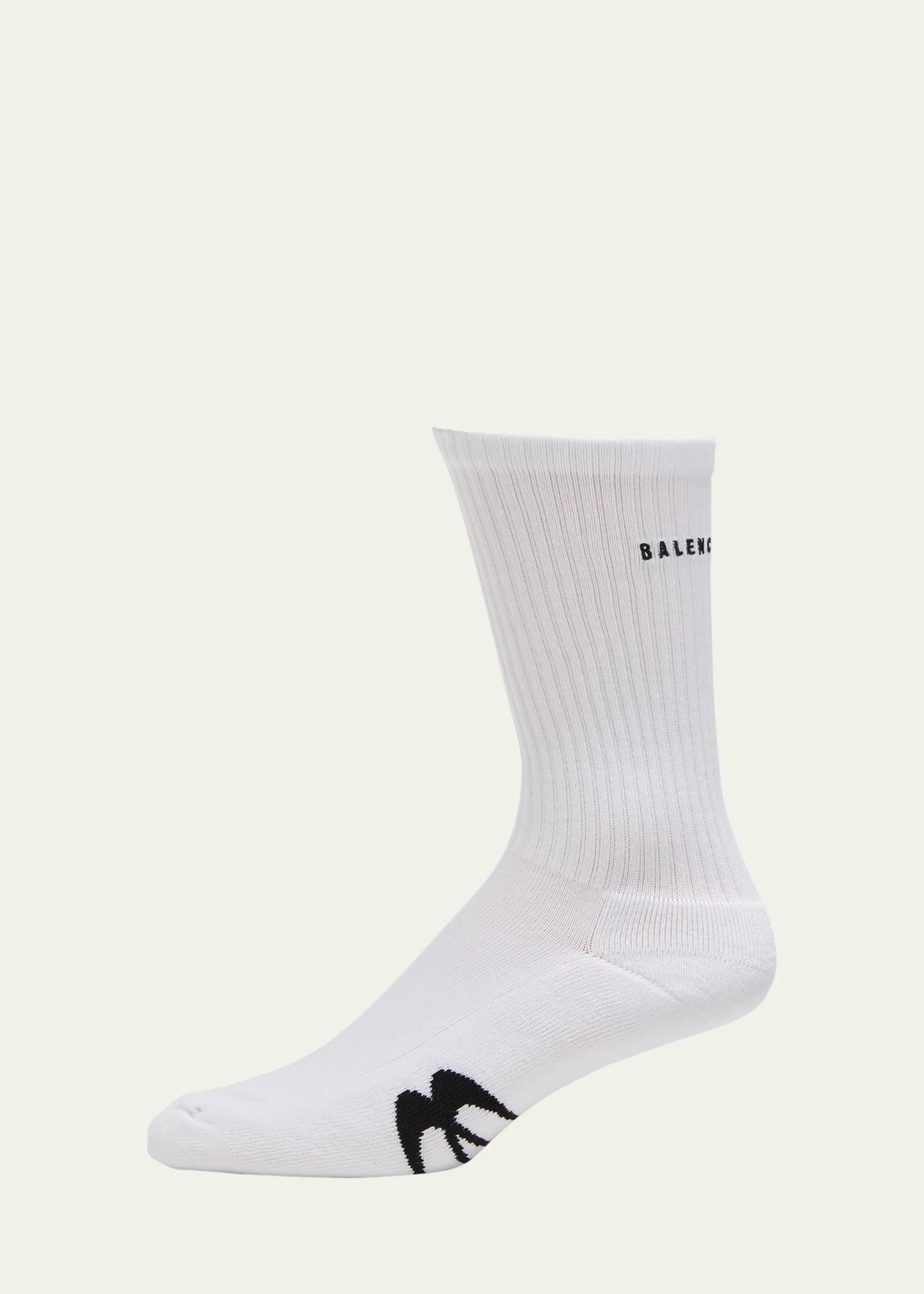 Balenciaga socks white best sale