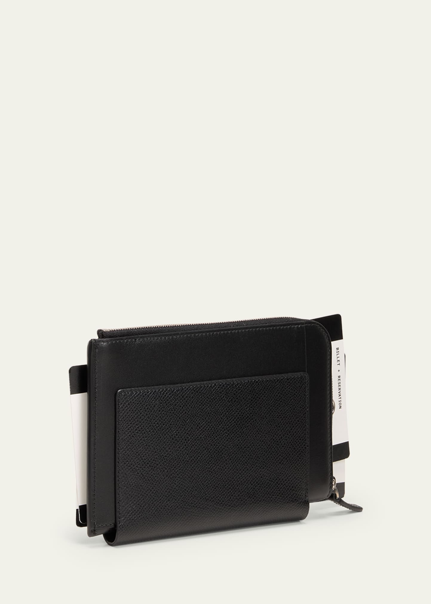 Balenciaga Men's Passport Zip Wallet with Strap - Bergdorf