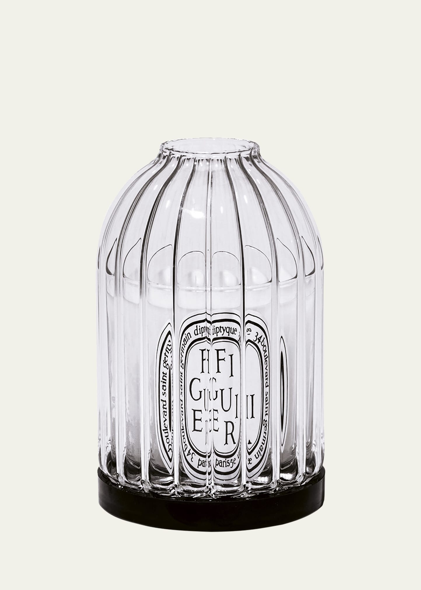 DIPTYQUE Ribbed Glass Candle Holder